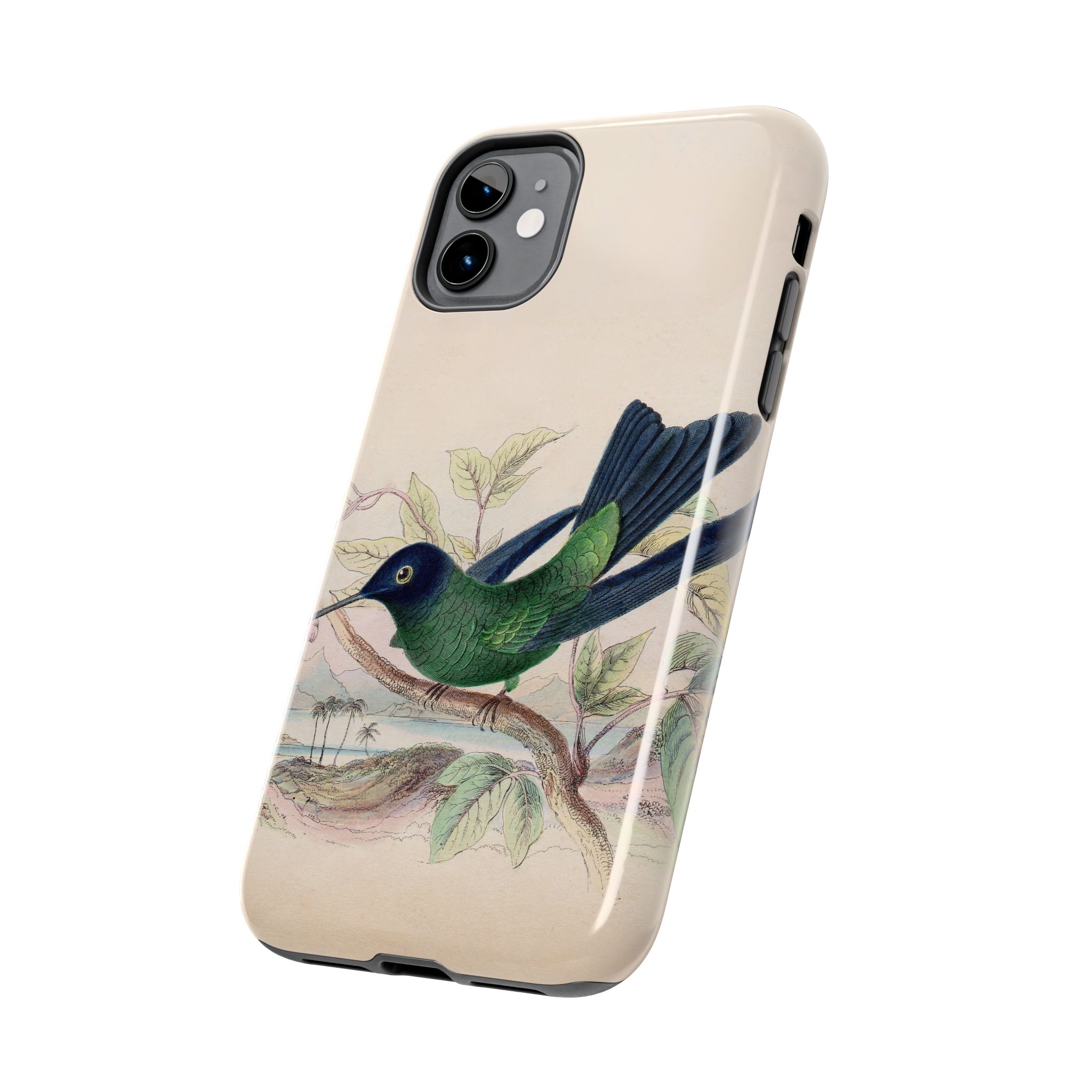 Wagler’s Hummingbird Phone Case - Image 3