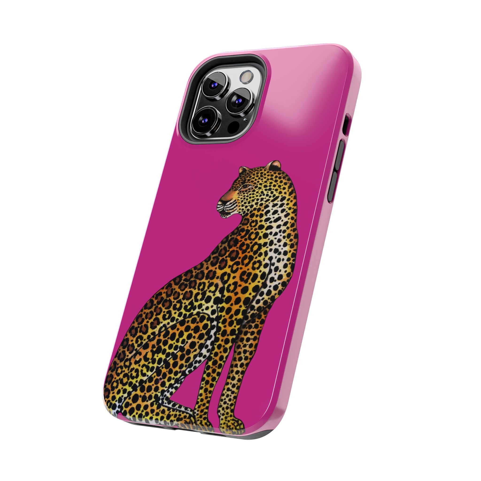 Leopard Phone Case - Fuchsia - Image 27