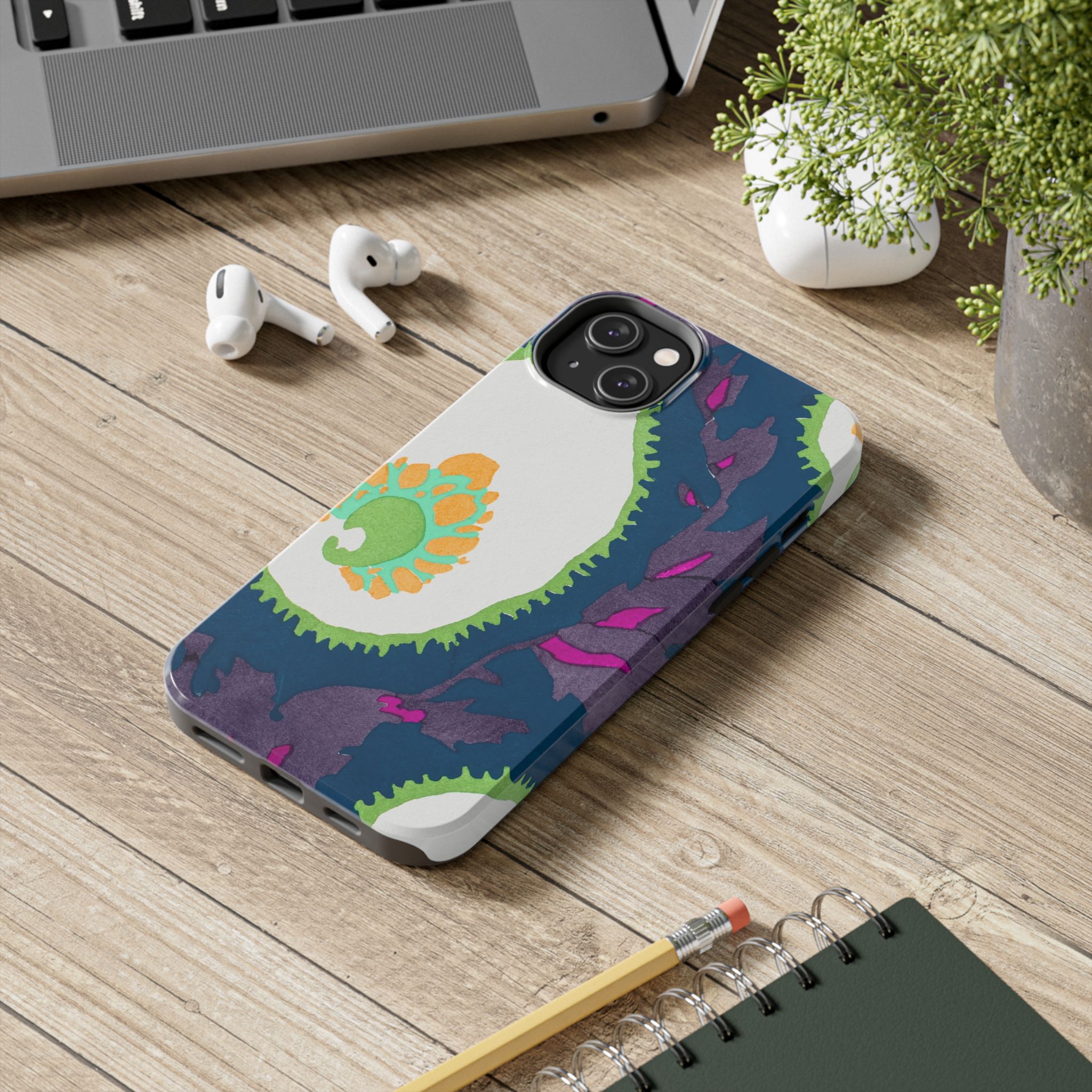 Spheres Abstract Phone Case - Image 52