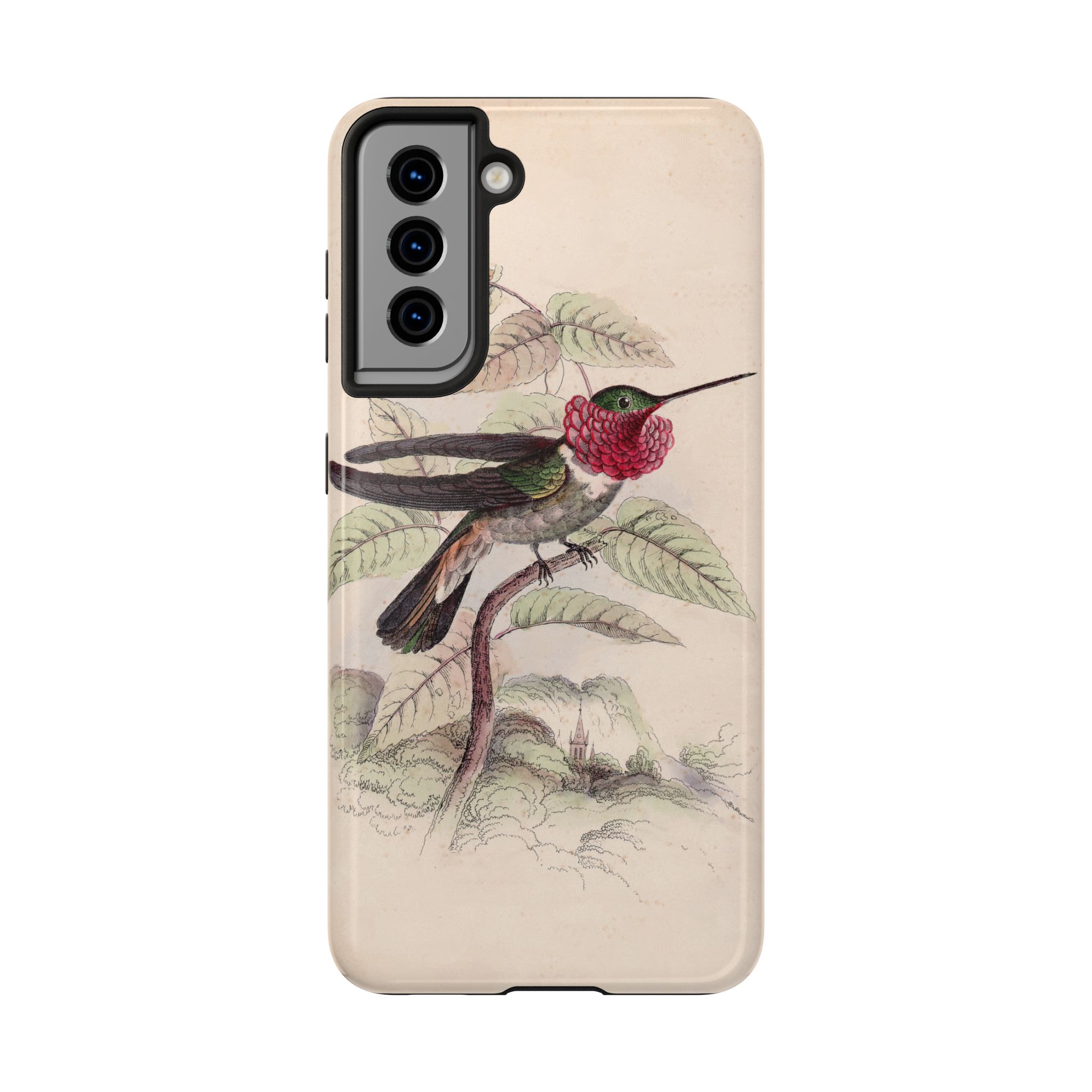 Tri-Colored Hummingbird Phone Case - Image 93