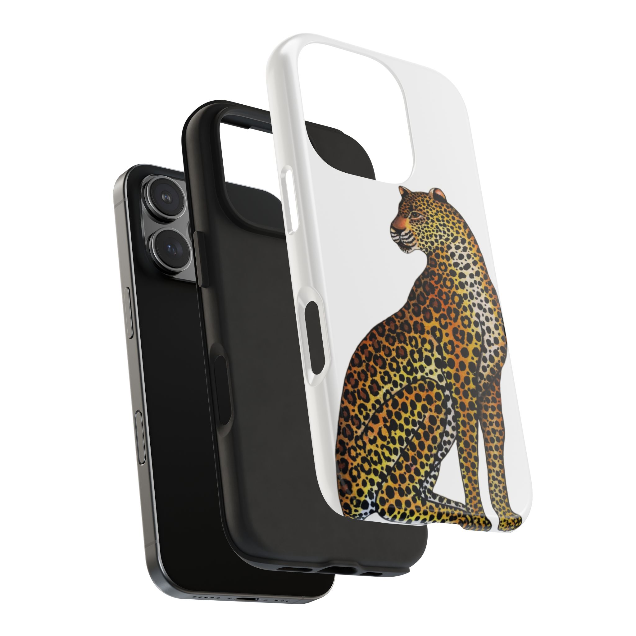 Leopard Phone Case - White - Image 71