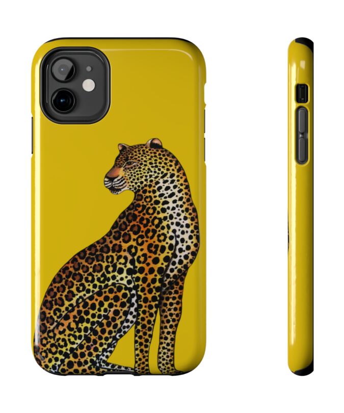 Leopard Phone Case - Gold