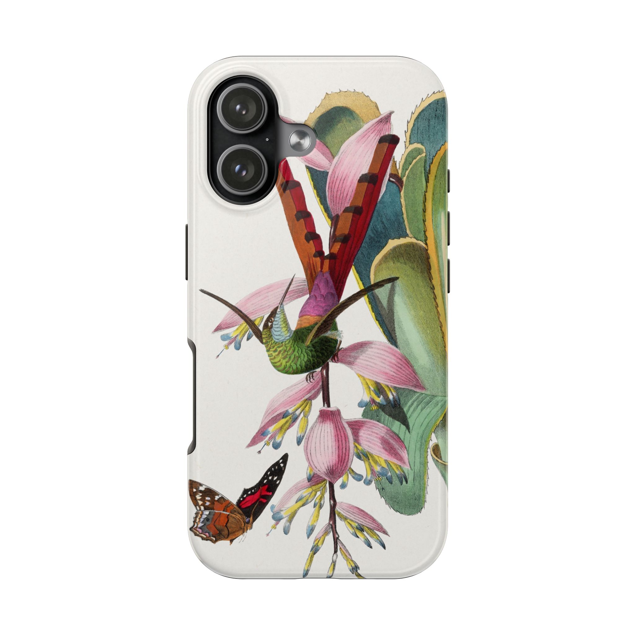 Hummingbird and Butterfly Phone Case - Image 100