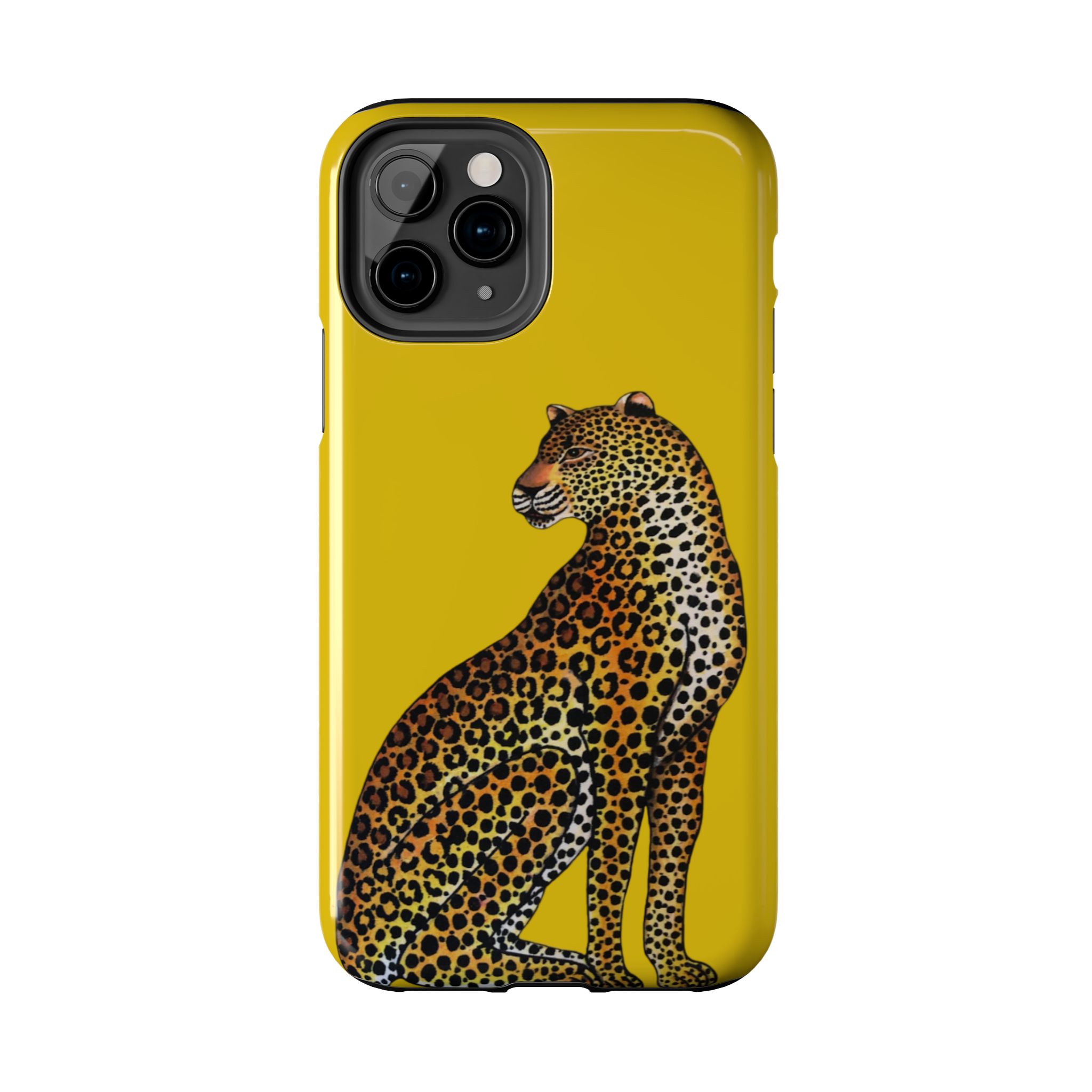 Leopard Phone Case - Gold - Image 6