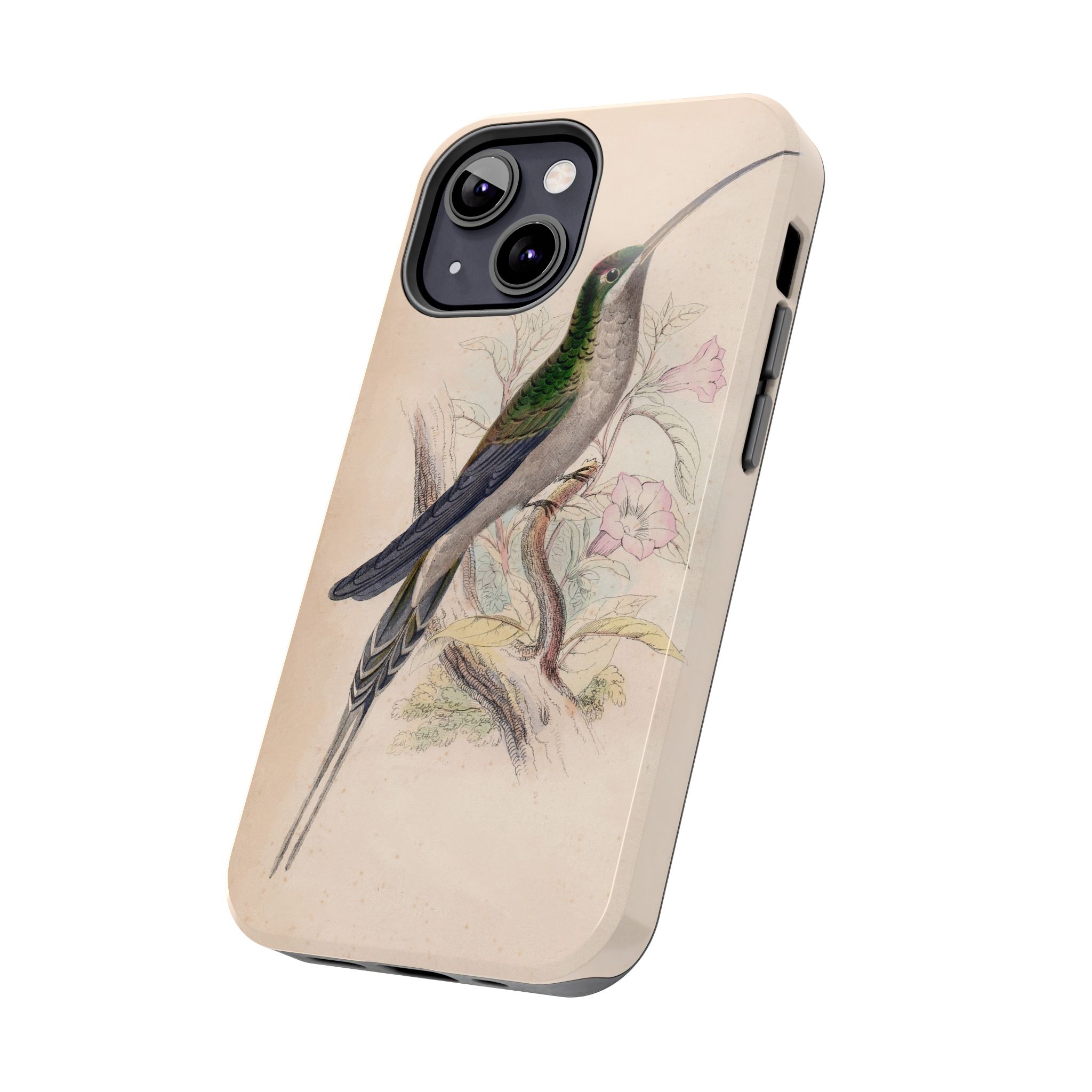 Supercilious Hummingbird Phone Case - Image 35