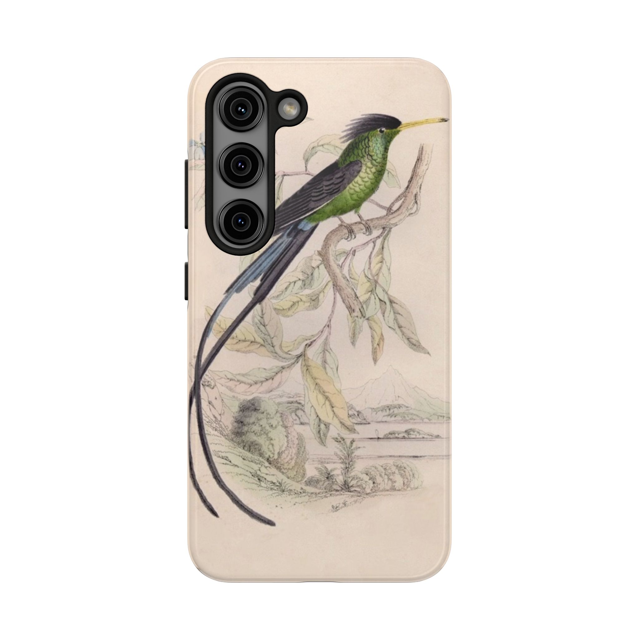 Black Capped Hummingbird Phone Case - Image 63