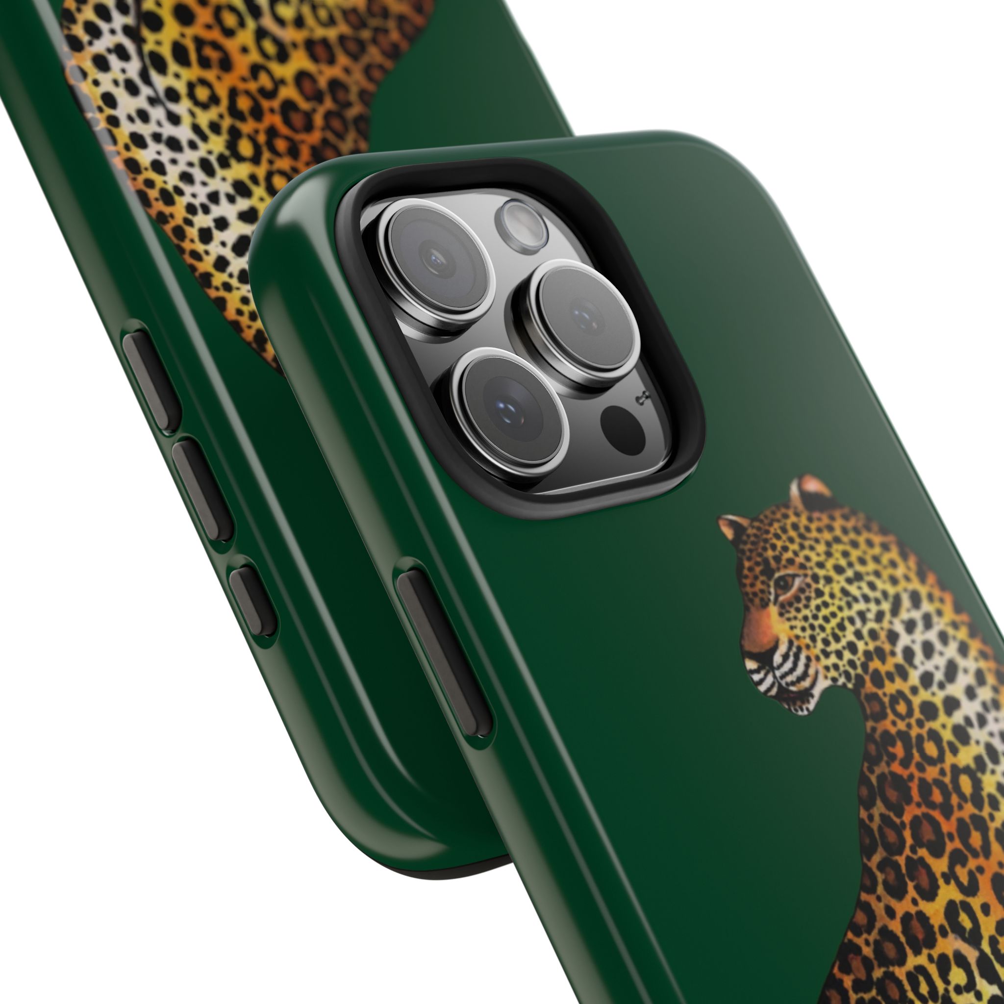 Leopard Phone Case - Racing Green - Image 89