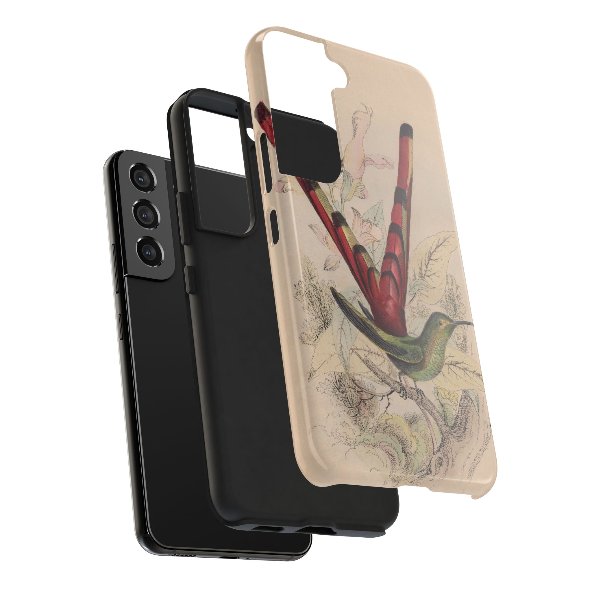 Red Tailed Hummingbird Phone Case - Image 82