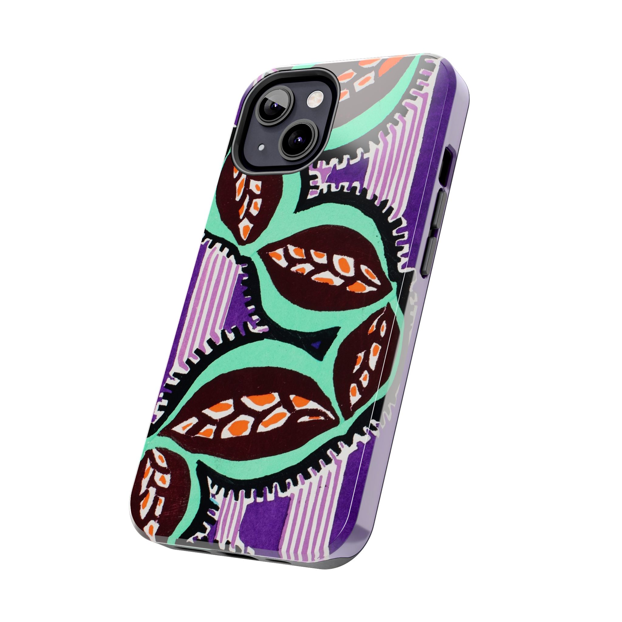 Mocha Abstract Phone Case - Image 31