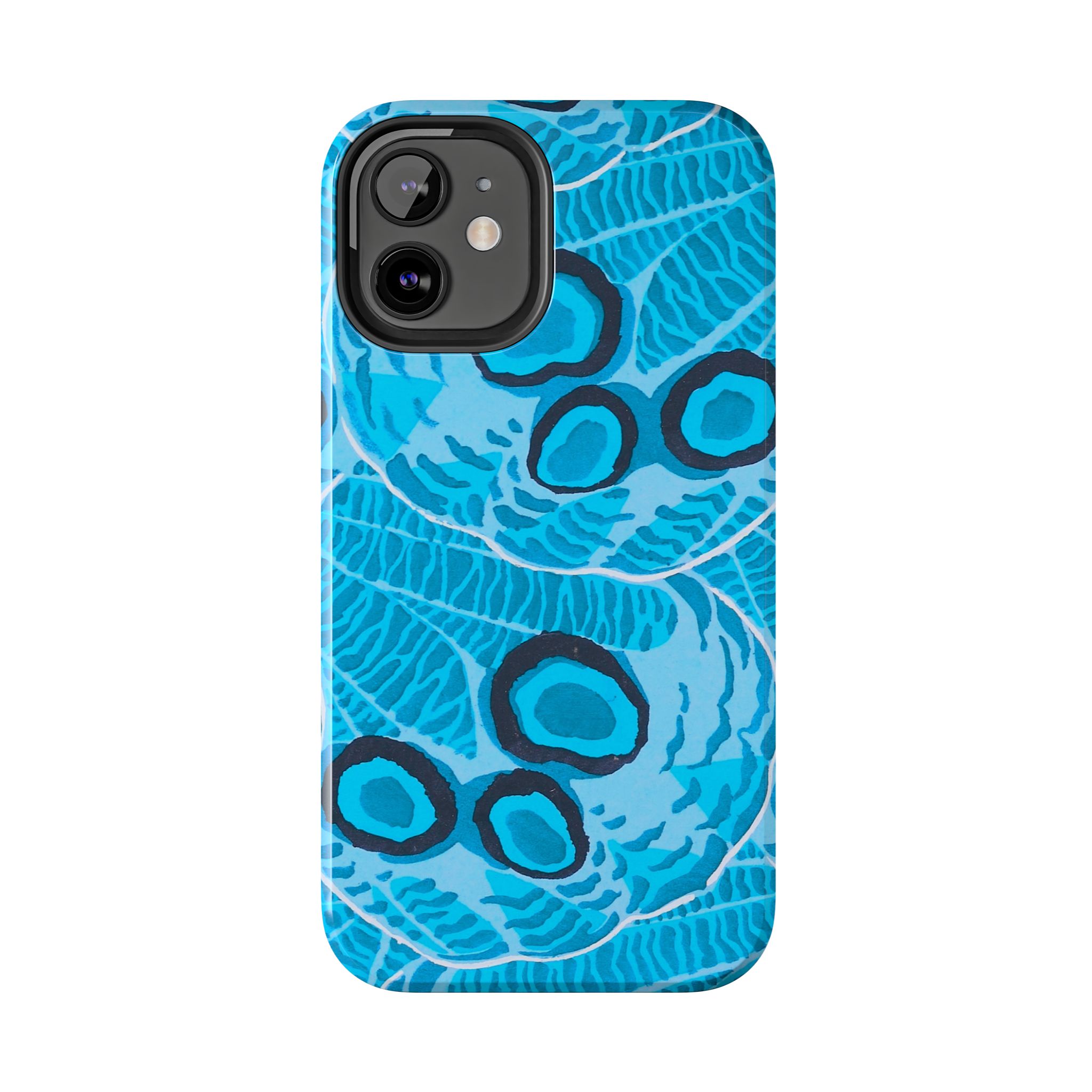 Abstract Spider Web Phone Case - Blue - Image 18