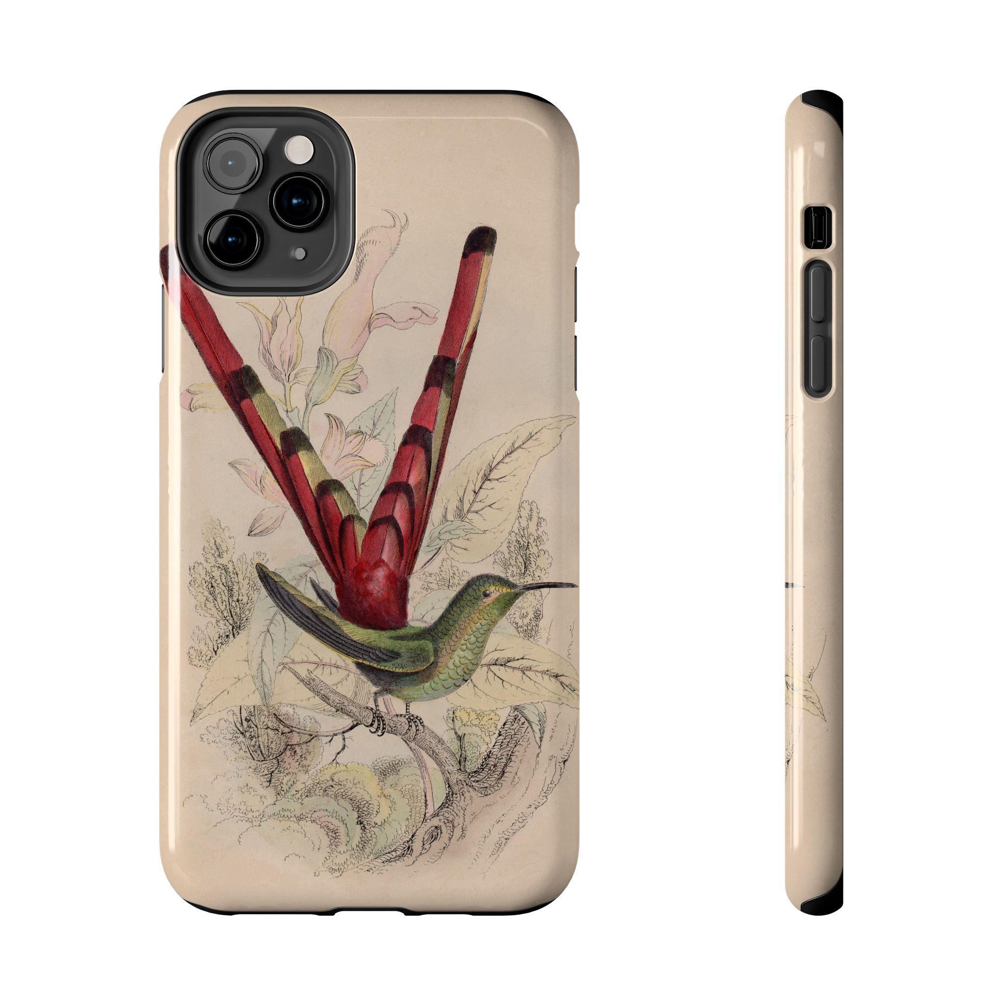 Red Tailed Hummingbird Phone Case - Image 9