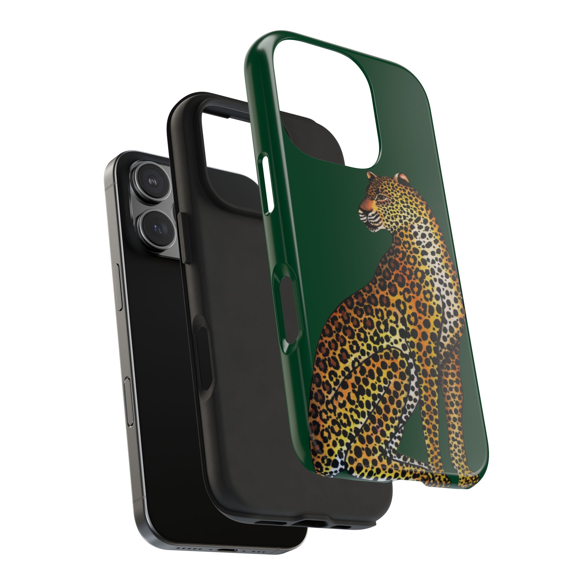 Leopard Phone Case - Racing Green - Image 87