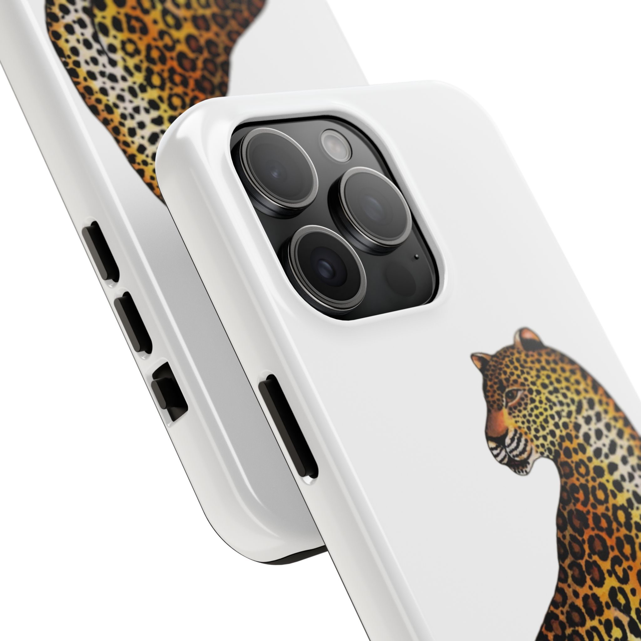 Leopard Phone Case - White - Image 66