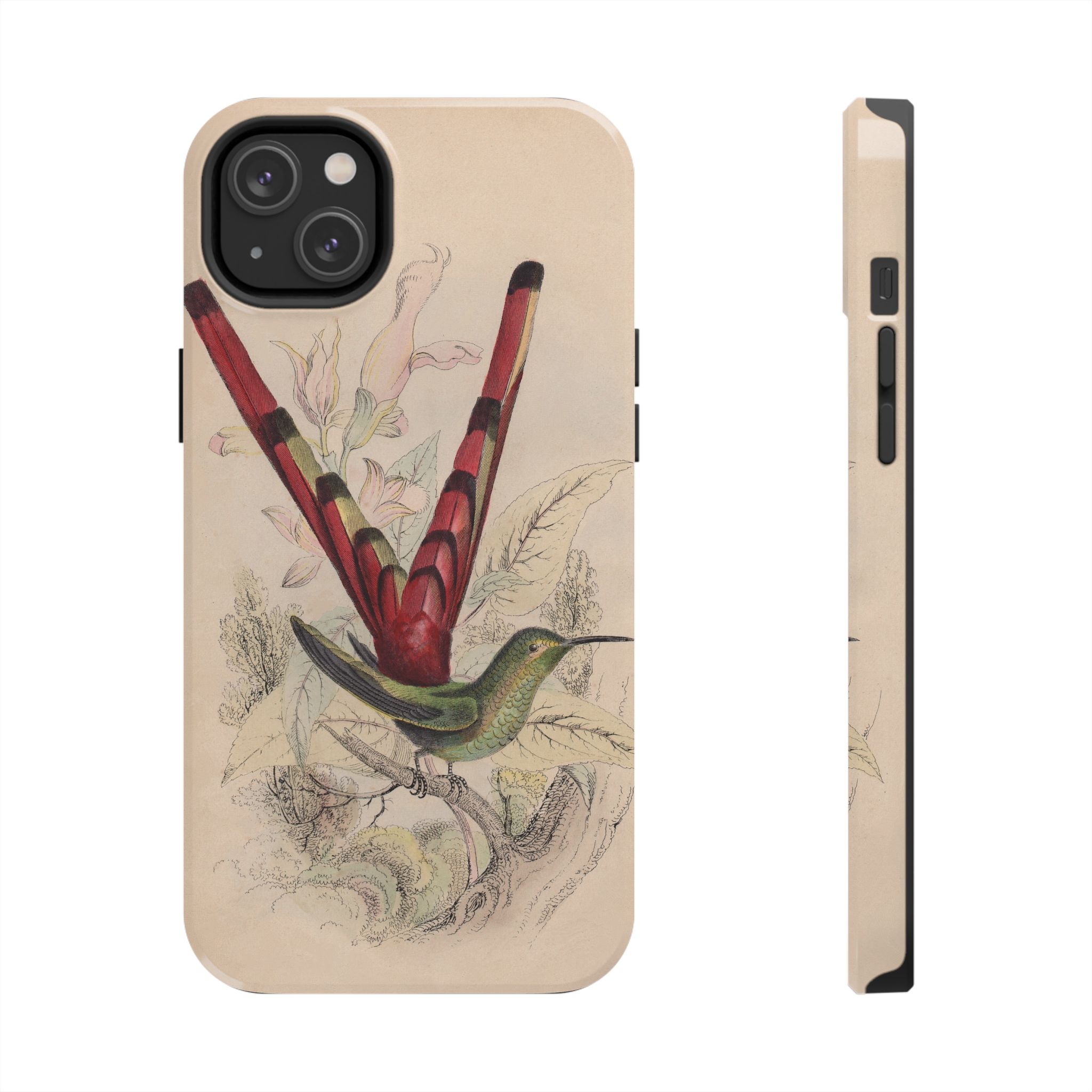 Red Tailed Hummingbird Phone Case - Image 49