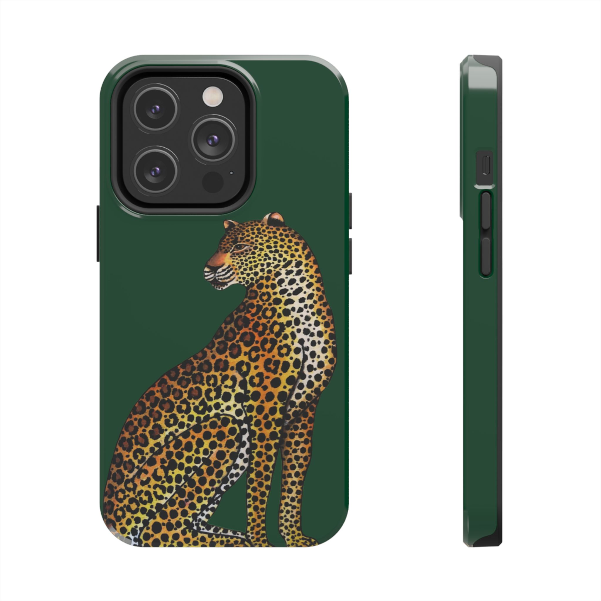 Leopard Phone Case - Racing Green - Image 47