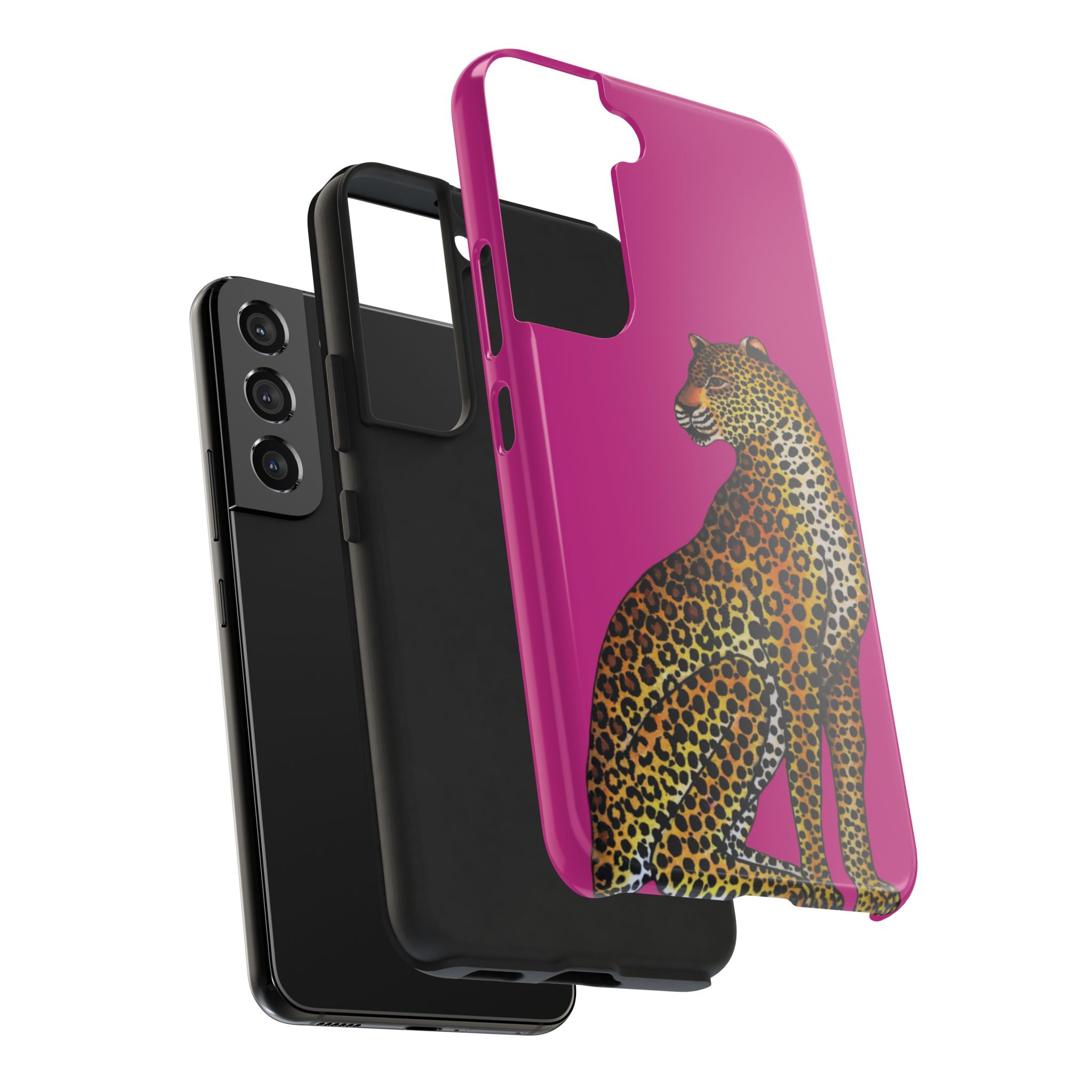 Leopard Phone Case - Fuchsia - Image 80