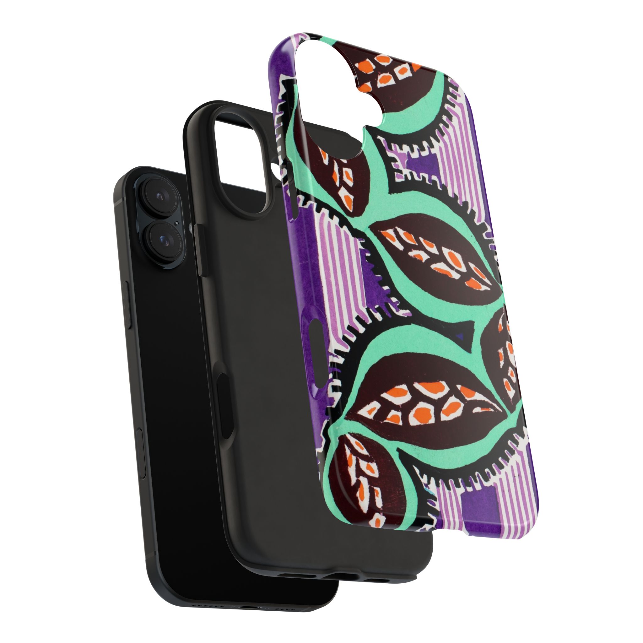 Mocha Abstract Phone Case - Image 80