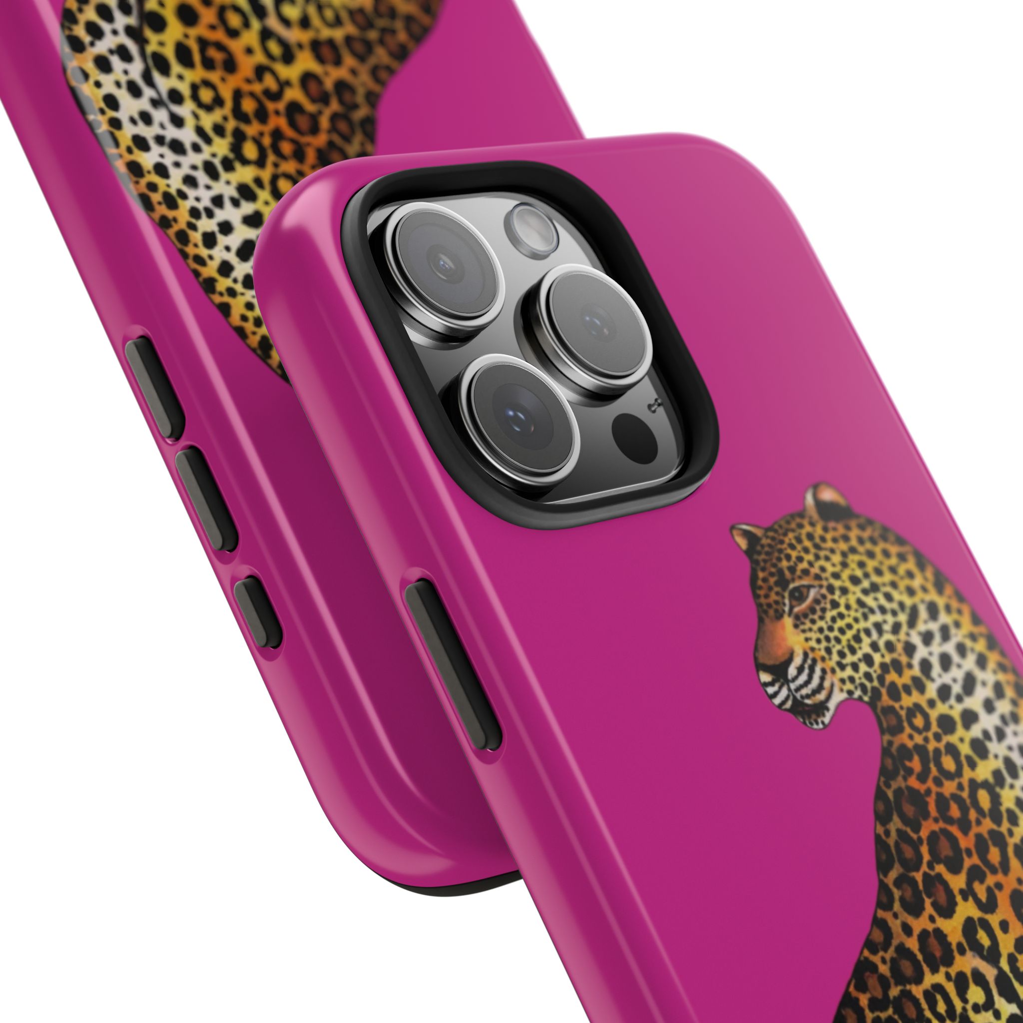 Leopard Phone Case - Fuchsia - Image 89