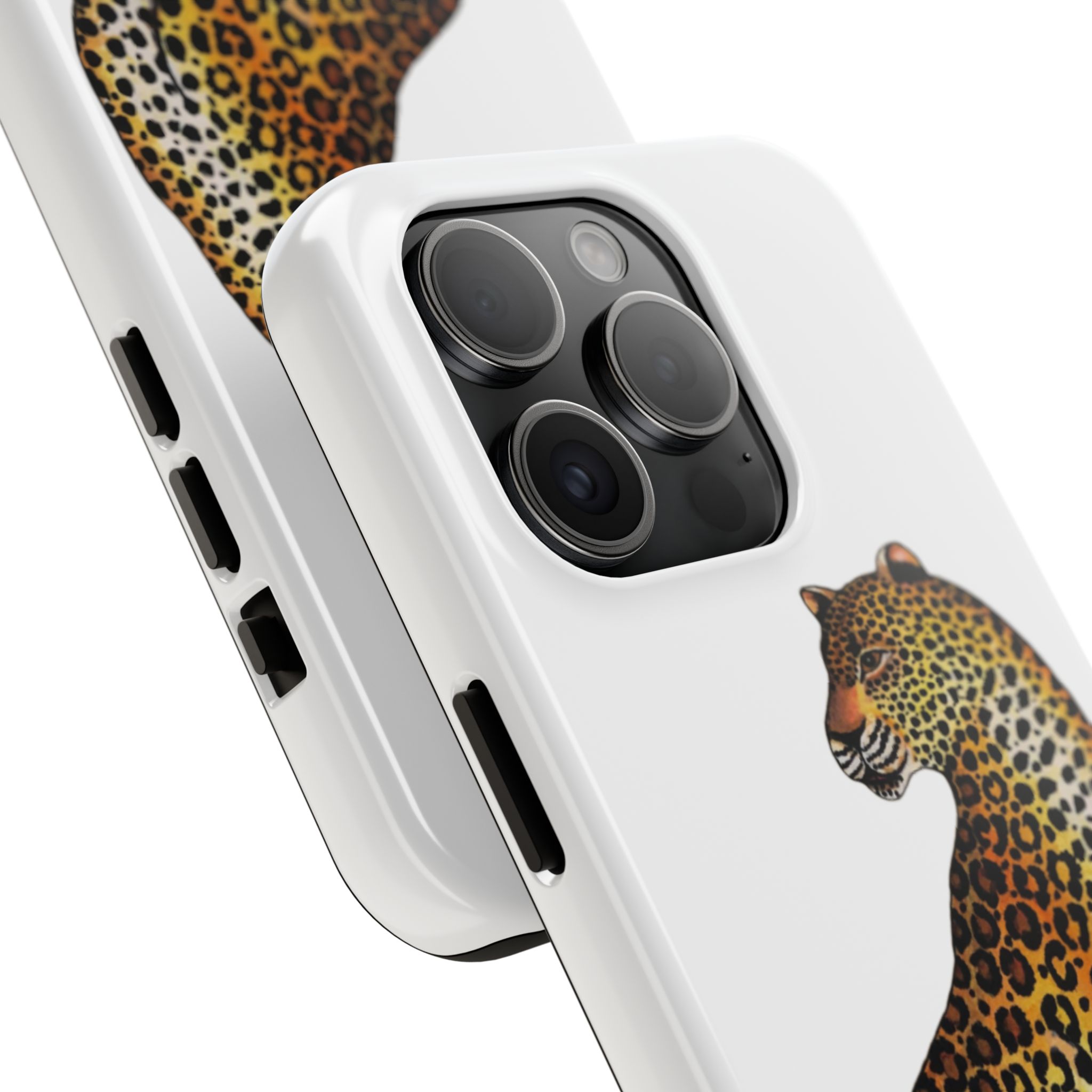 Leopard Phone Case - White - Image 58