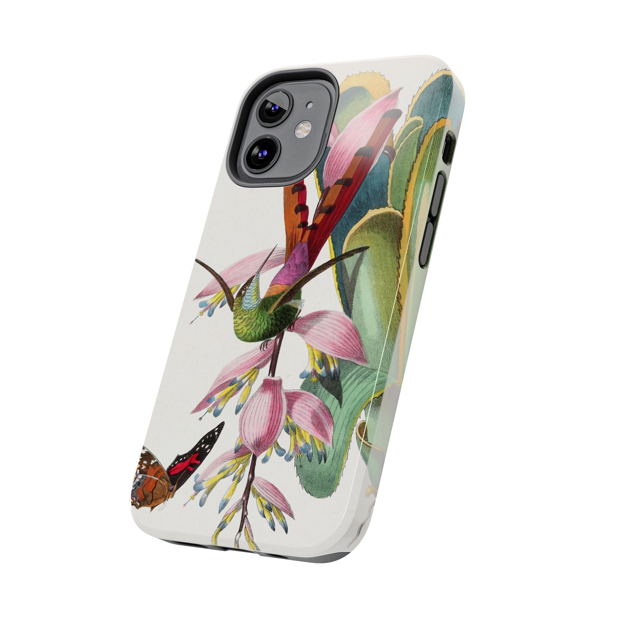 Hummingbird and Butterfly Phone Case - Image 19
