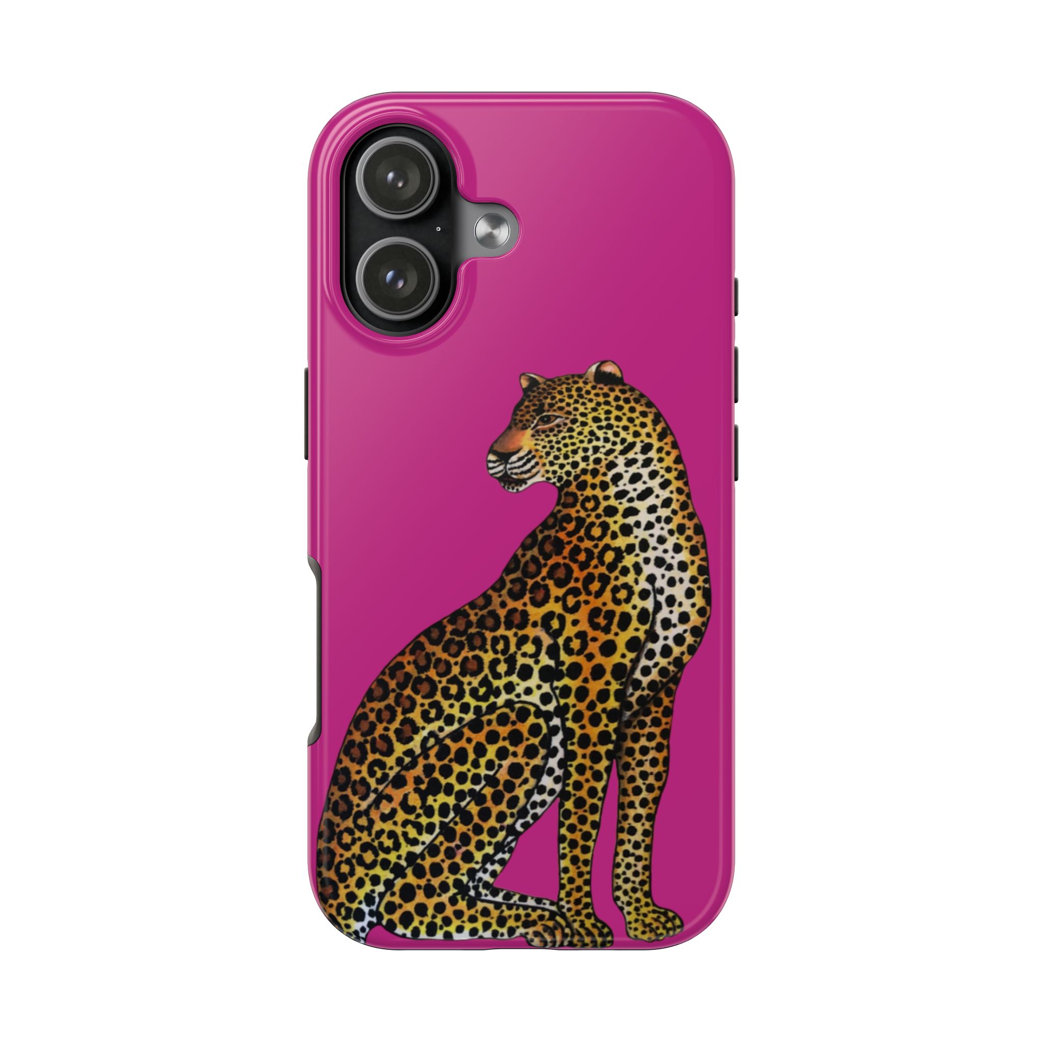 Leopard Phone Case - Fuchsia - Image 97