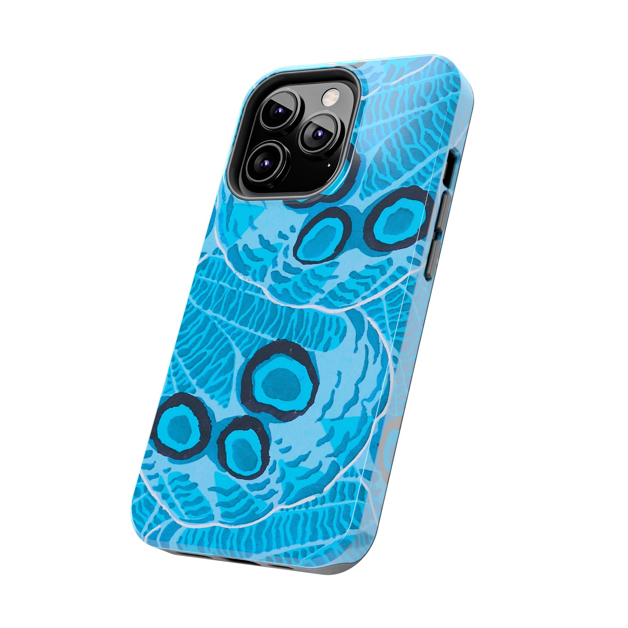 Abstract Spider Web Phone Case - Blue - Image 39