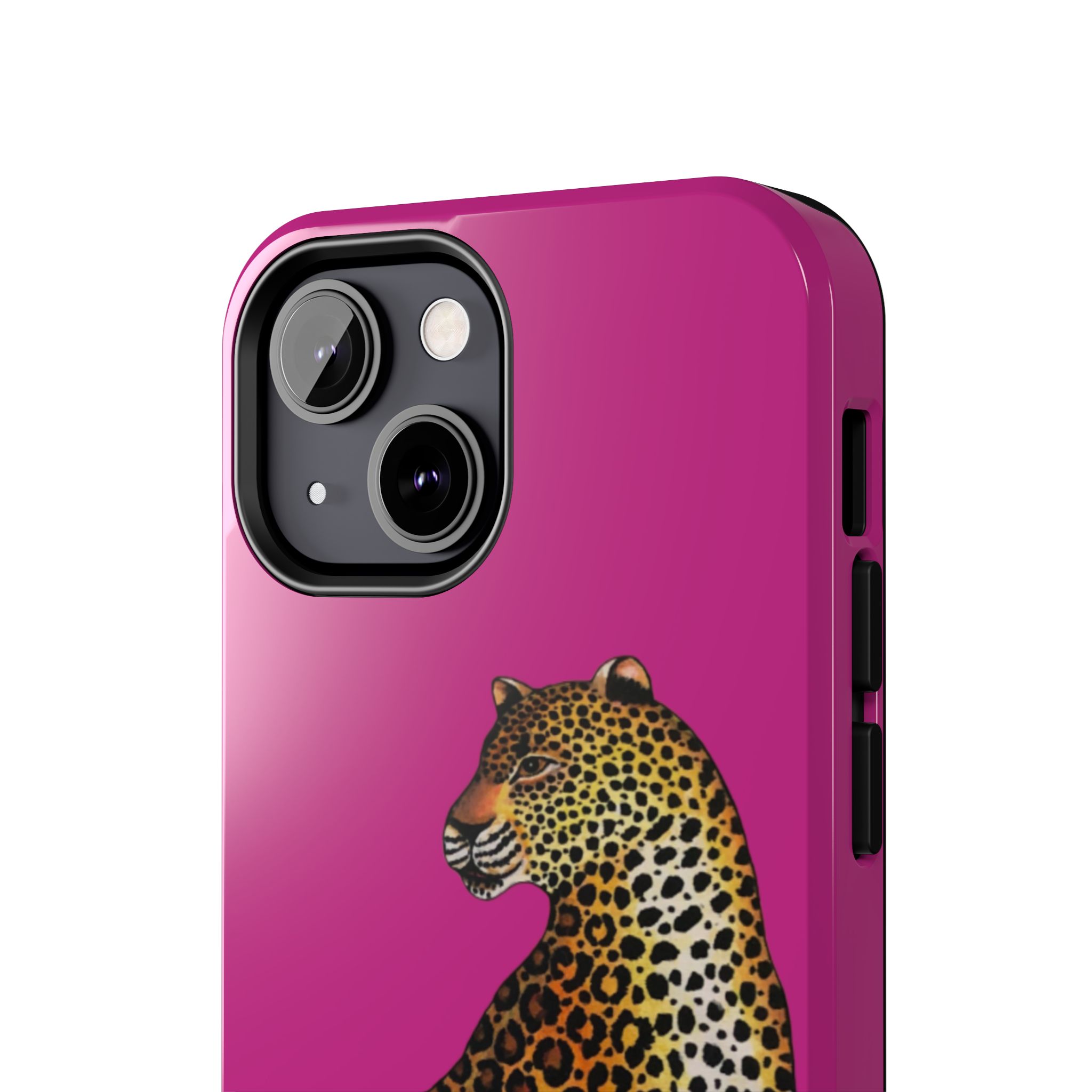 Leopard Phone Case - Fuchsia - Image 36