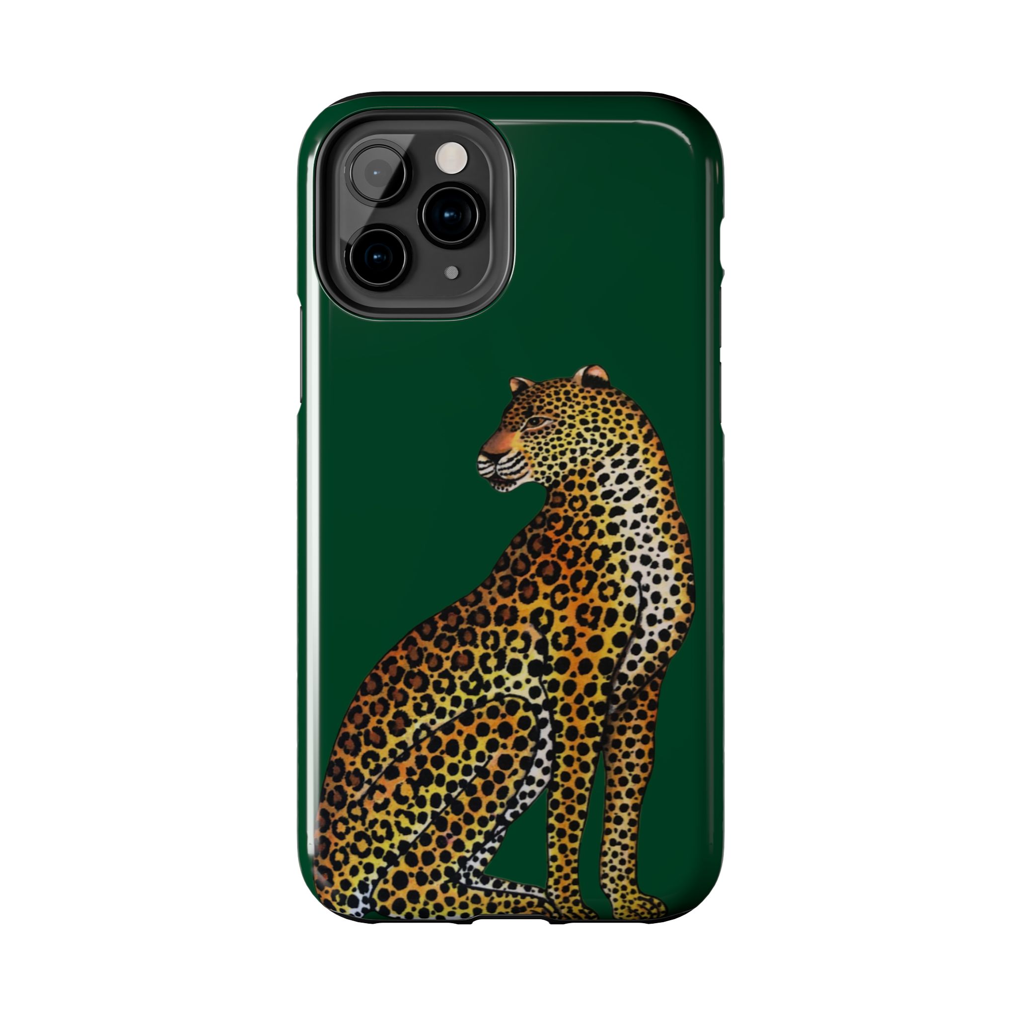 Leopard Phone Case - Racing Green - Image 6