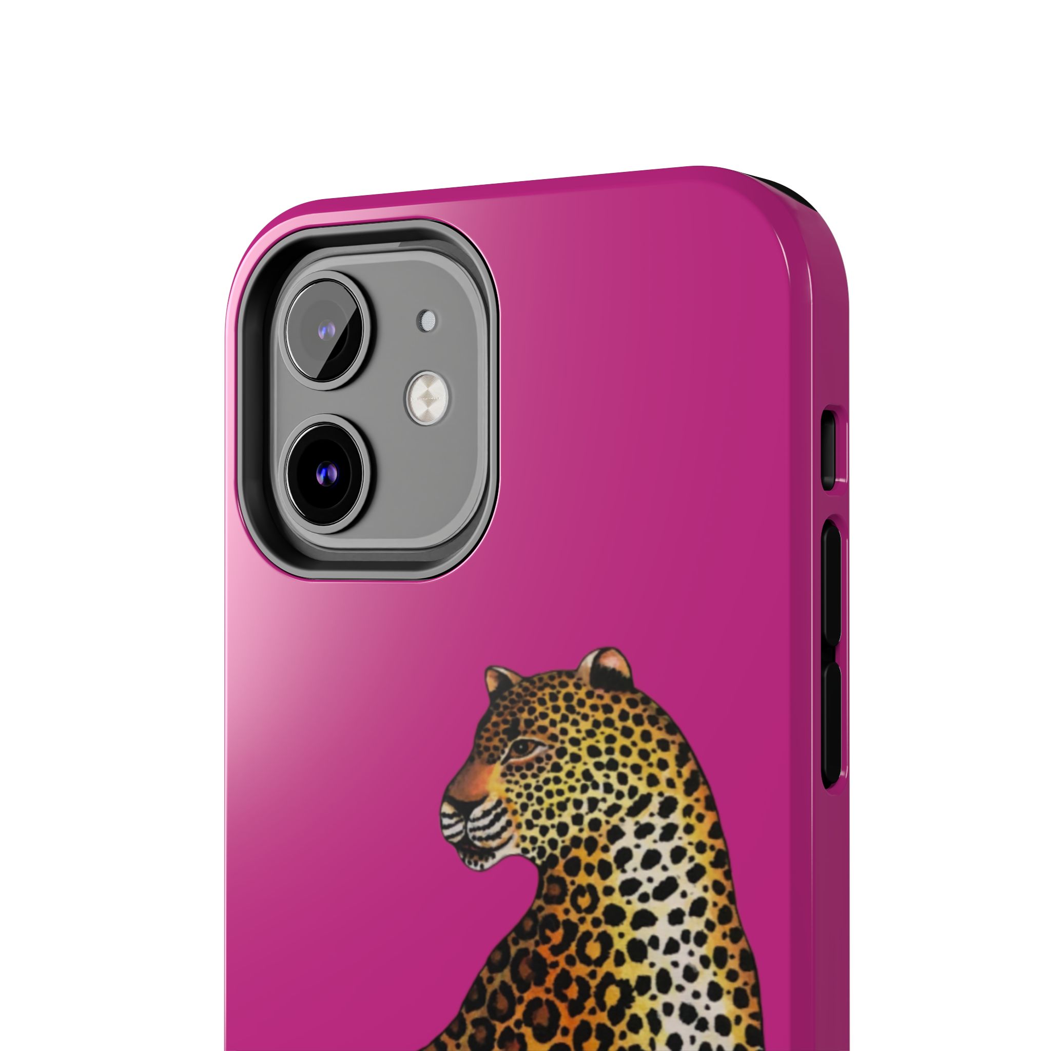Leopard Phone Case - Fuchsia - Image 16