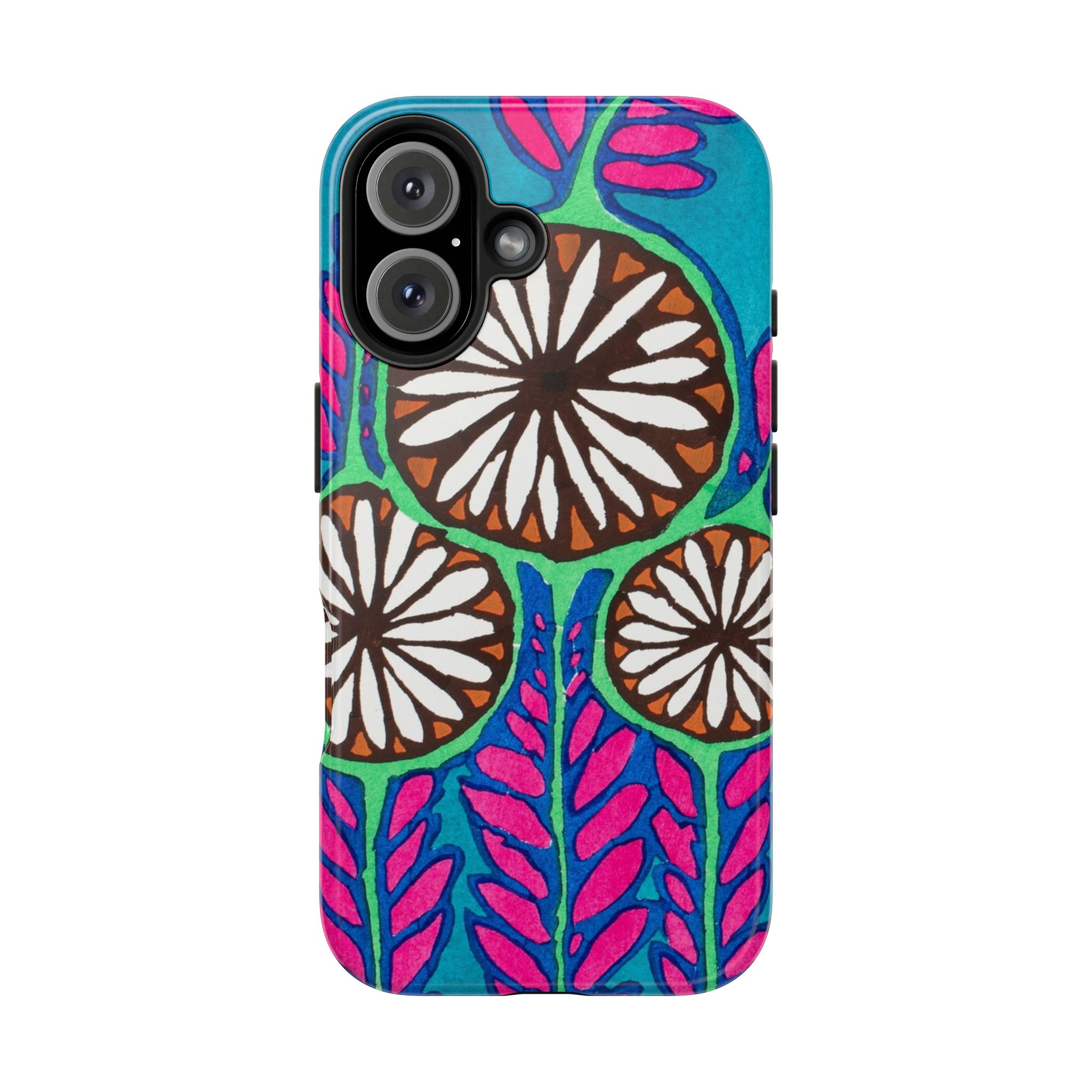 3 Abstract Flowers Phone Case - Image 75