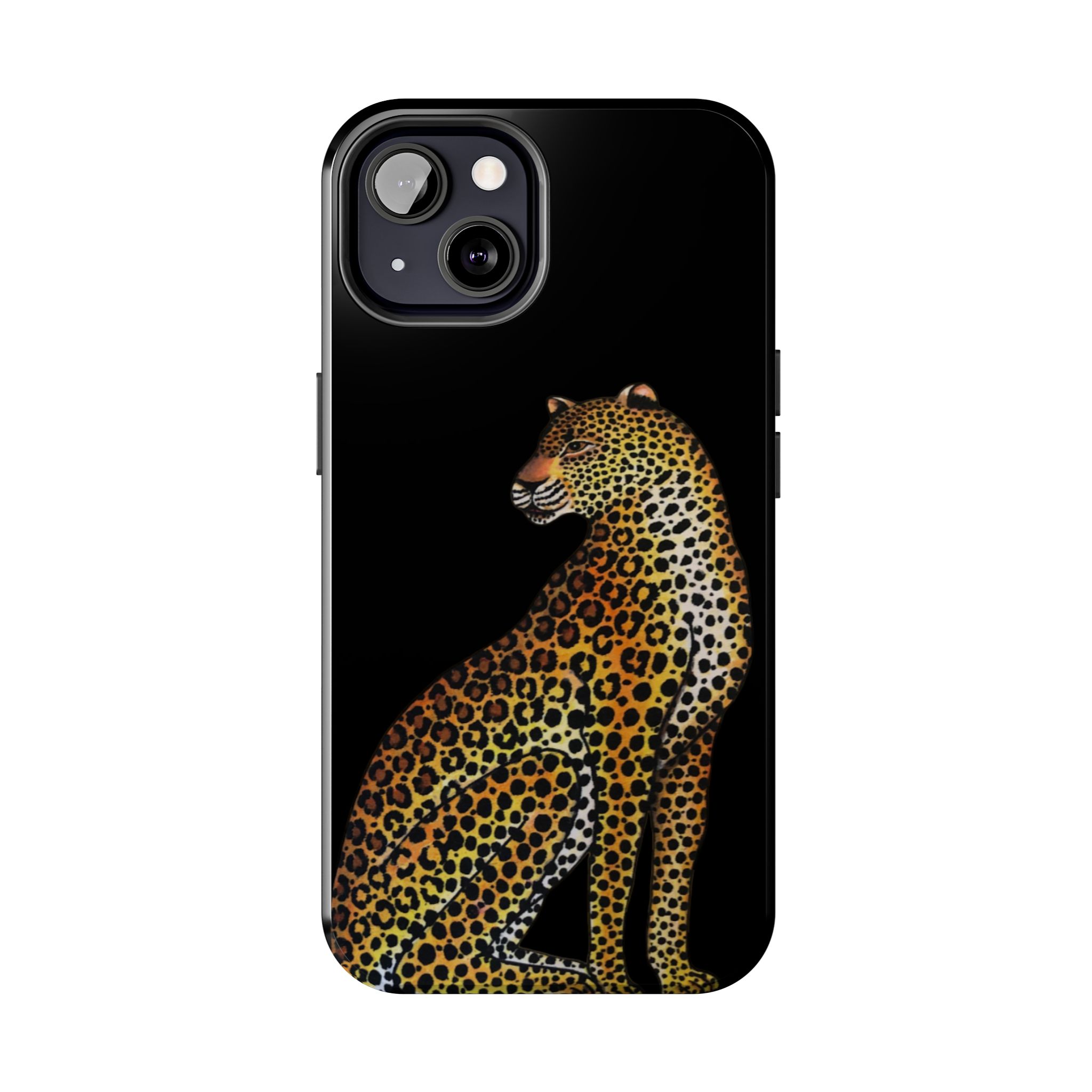Leopard Phone Case - Black - Image 30