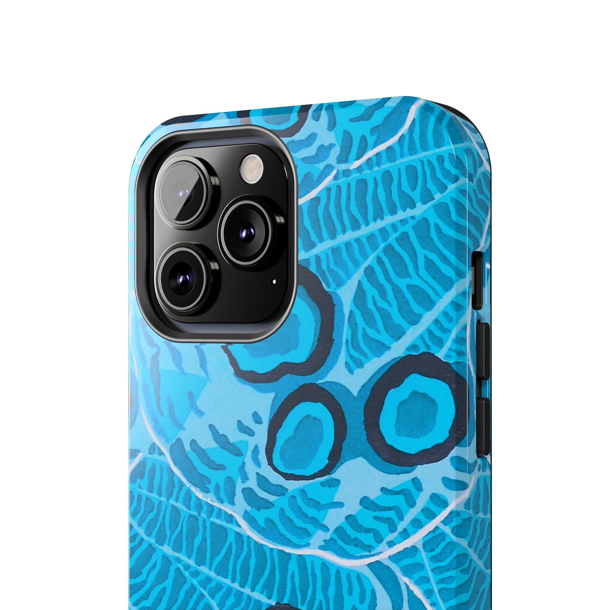 Abstract Spider Web Phone Case - Blue - Image 44