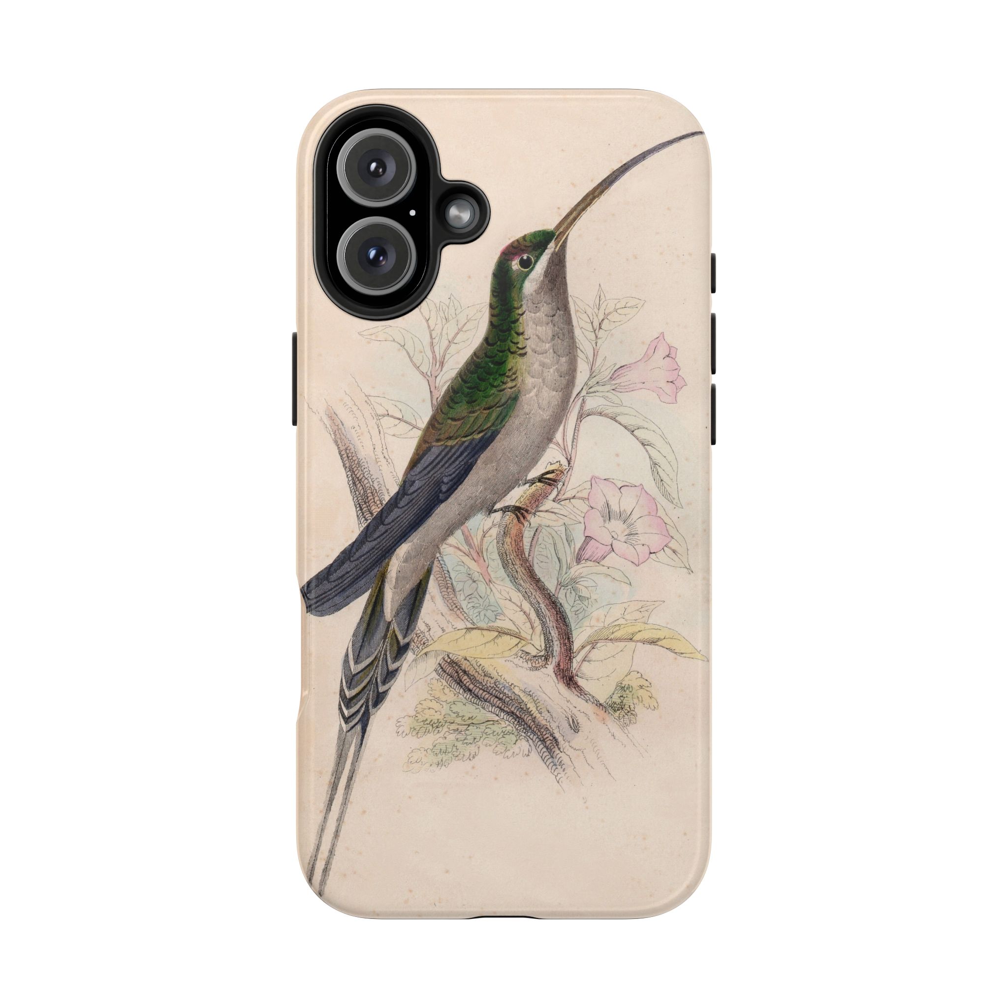 Supercilious Hummingbird Phone Case - Image 75