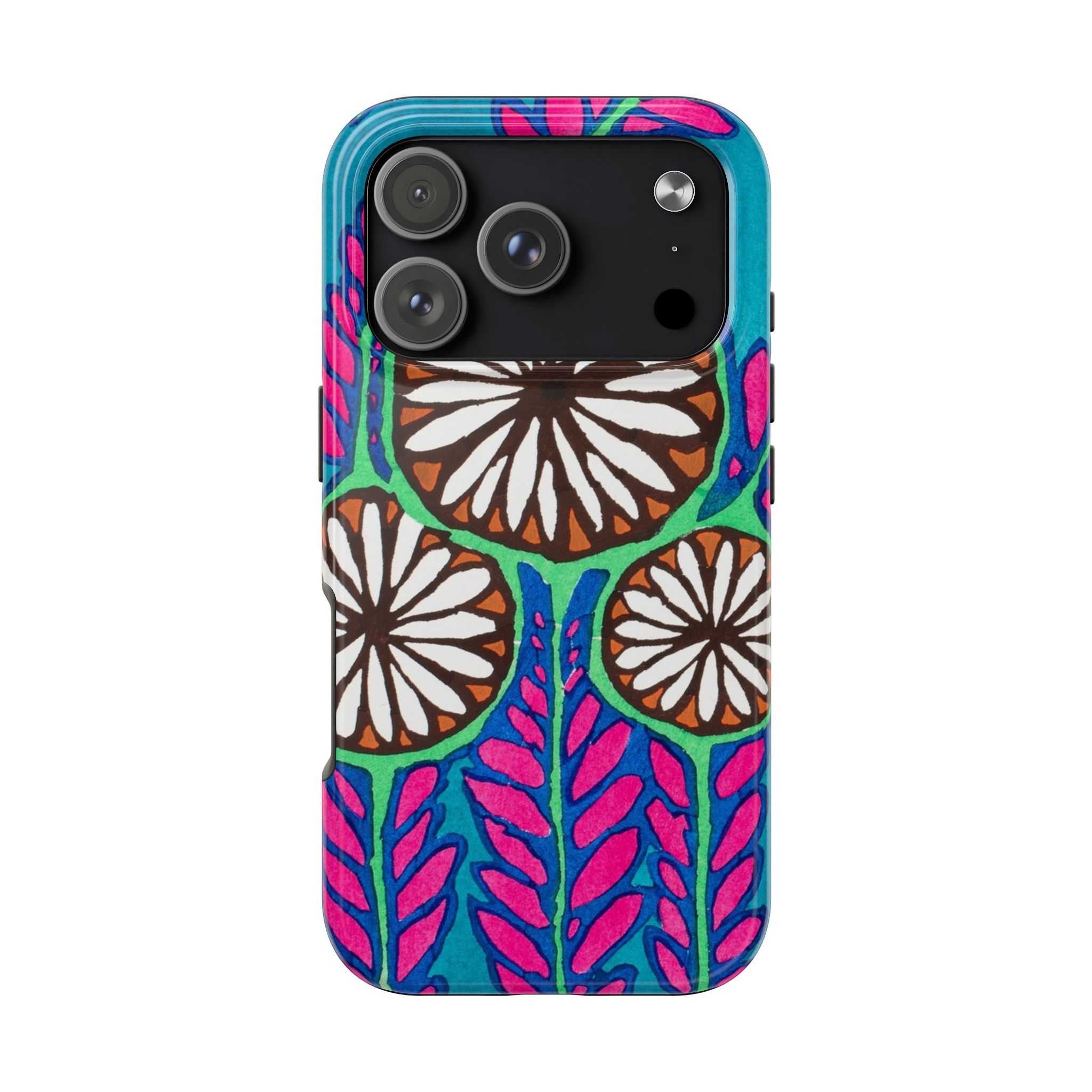 3 Abstract Flowers Phone Case - Image 98
