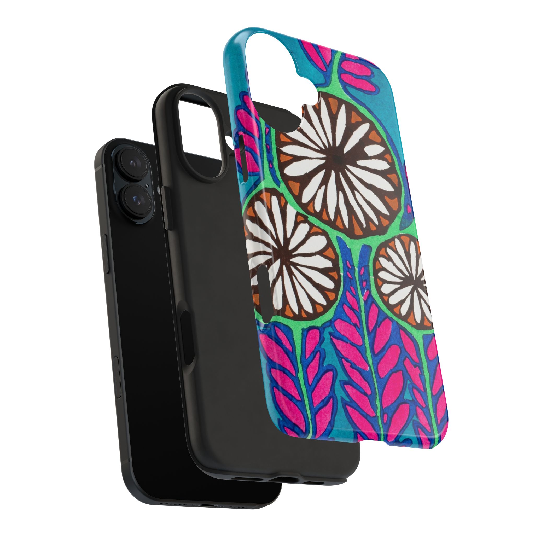 3 Abstract Flowers Phone Case - Image 80