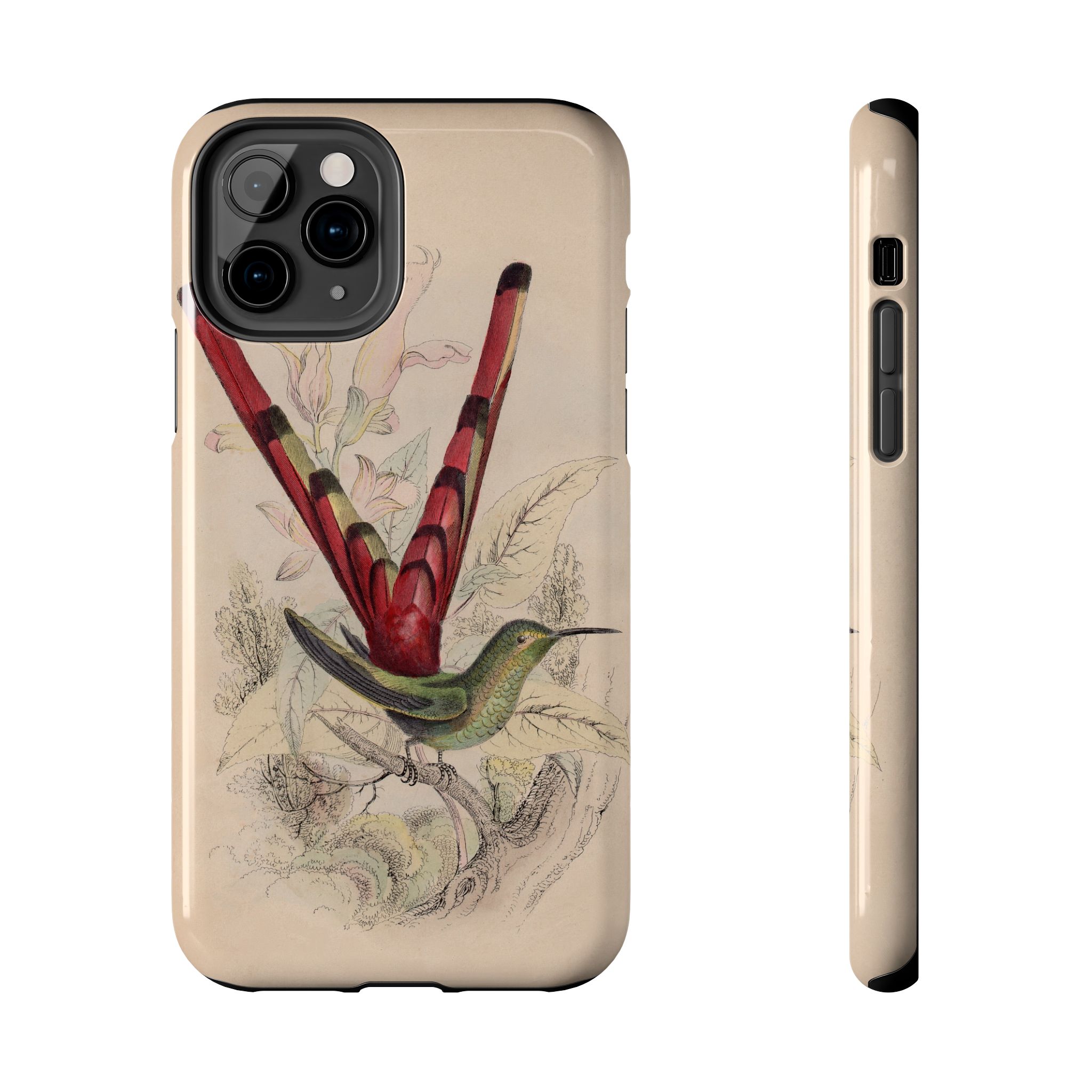 Red Tailed Hummingbird Phone Case - Image 5