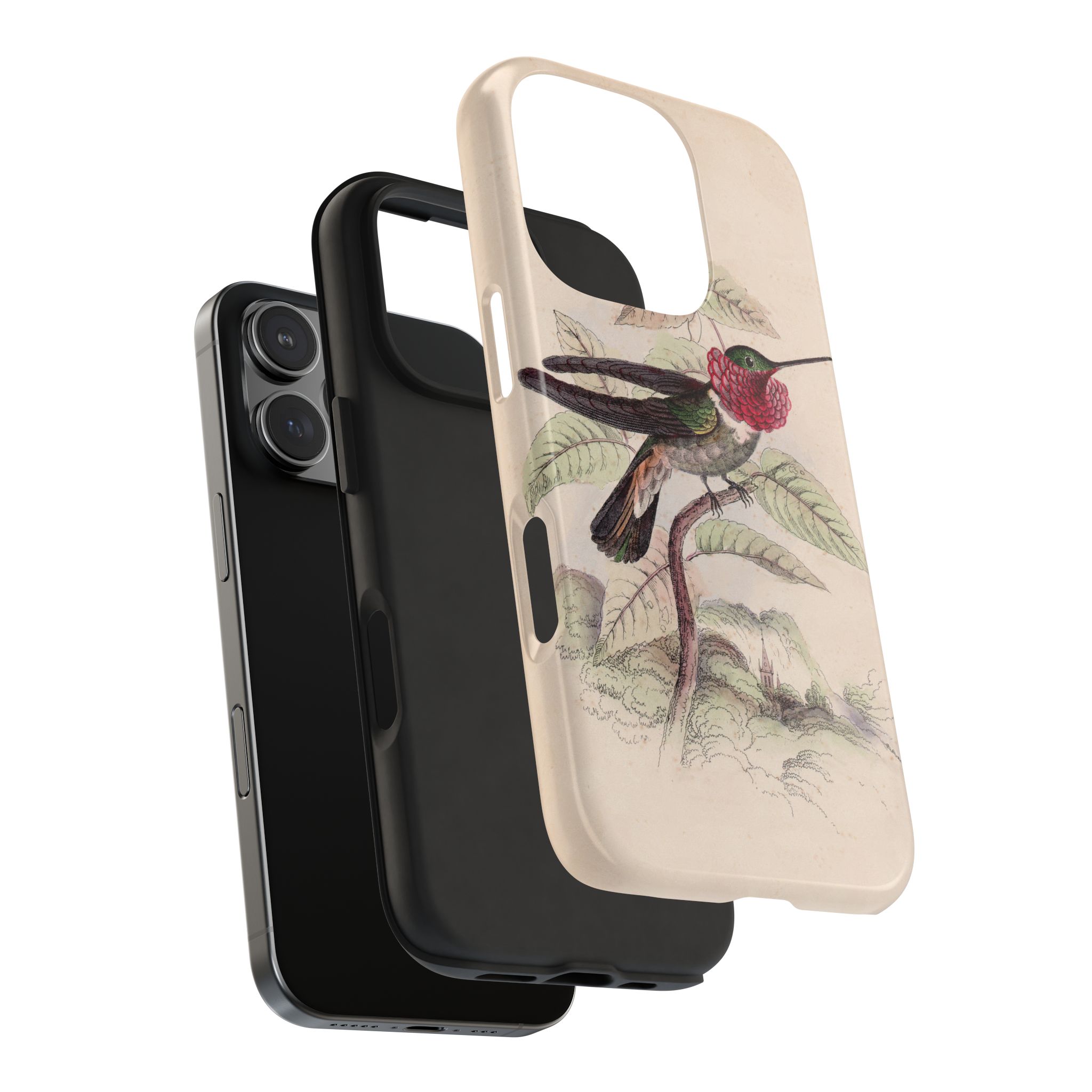 Tri-Colored Hummingbird Phone Case - Image 71