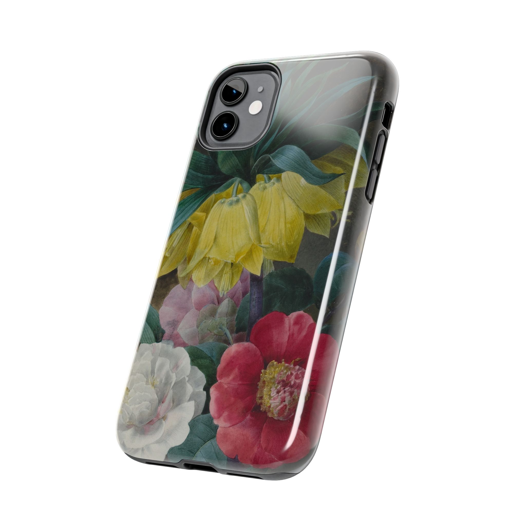 Moody Peonies Phone Case - Image 3