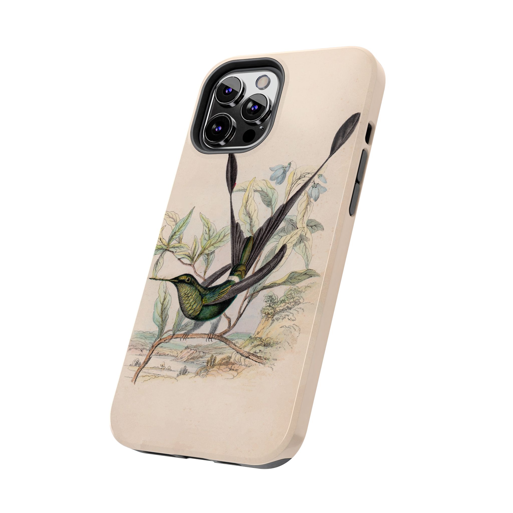 Racket Tailed Hummingbird Phone Case - Image 27