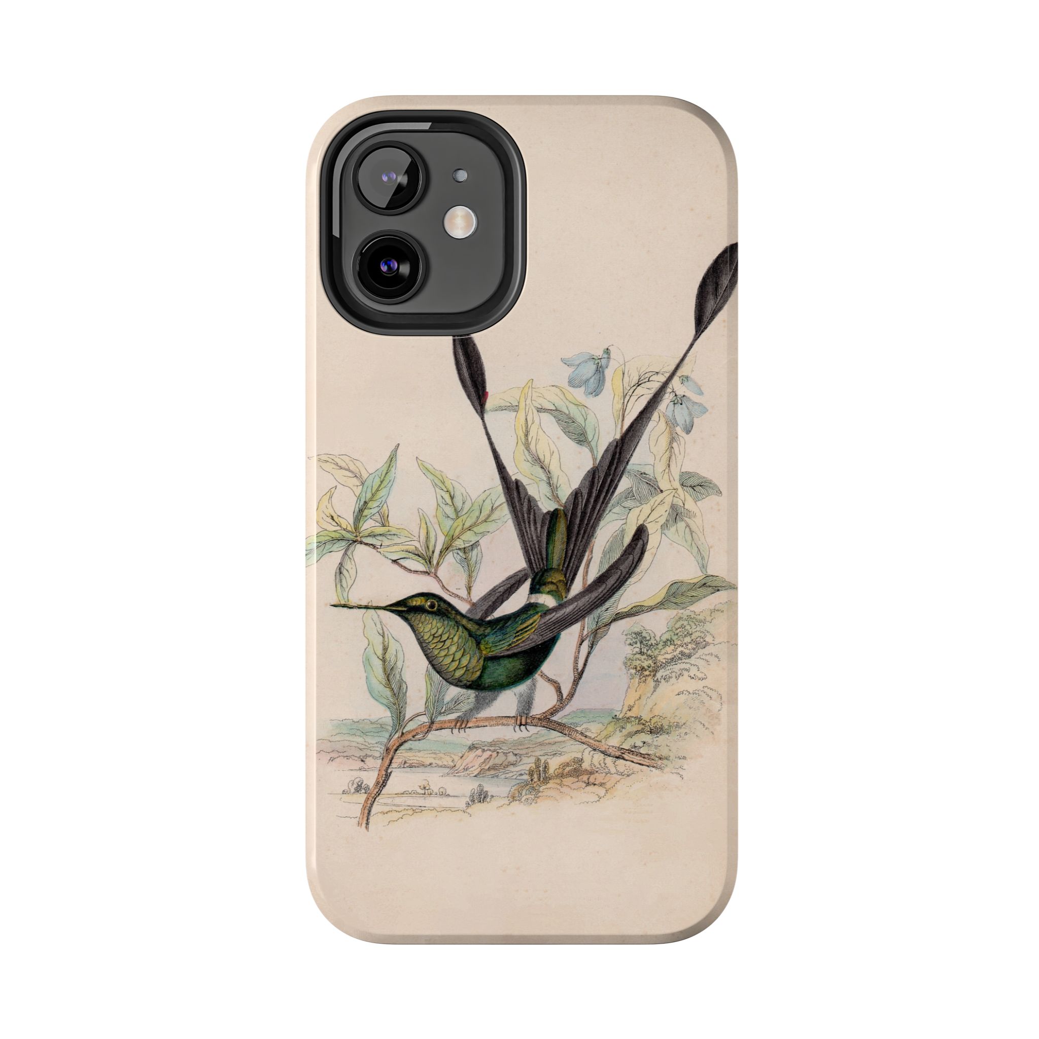 Racket Tailed Hummingbird Phone Case - Image 18