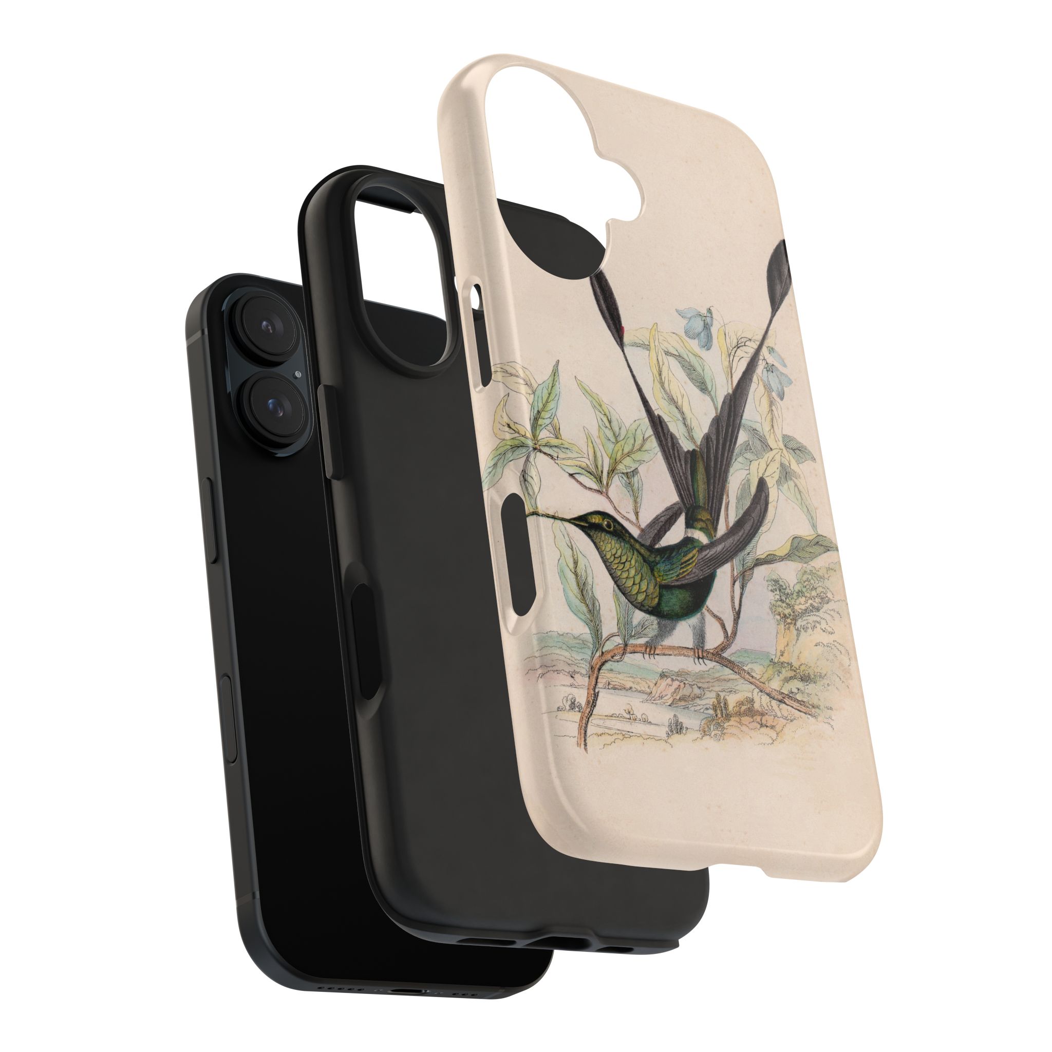 Racket Tailed Hummingbird Phone Case - Image 77
