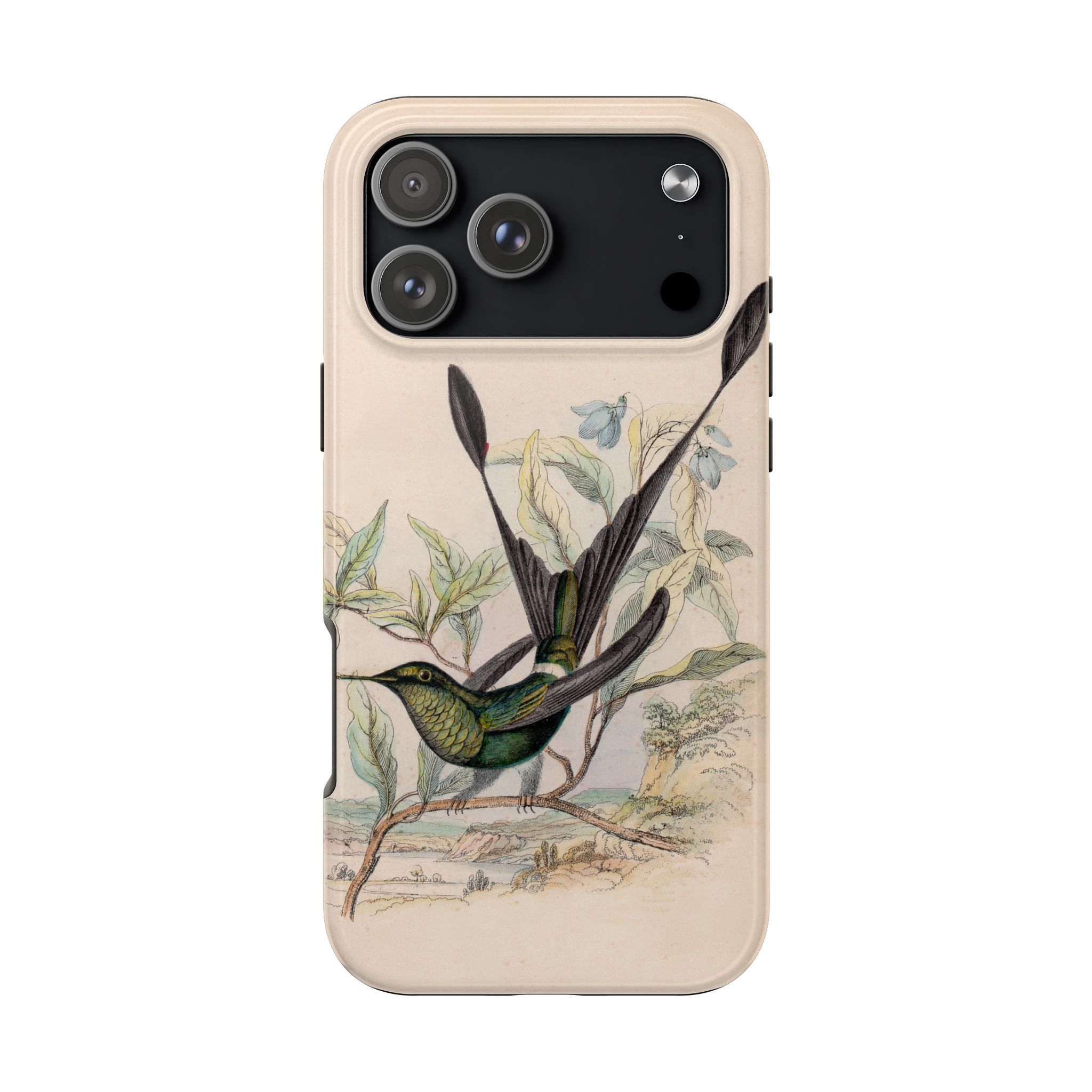 Racket Tailed Hummingbird Phone Case - Image 99