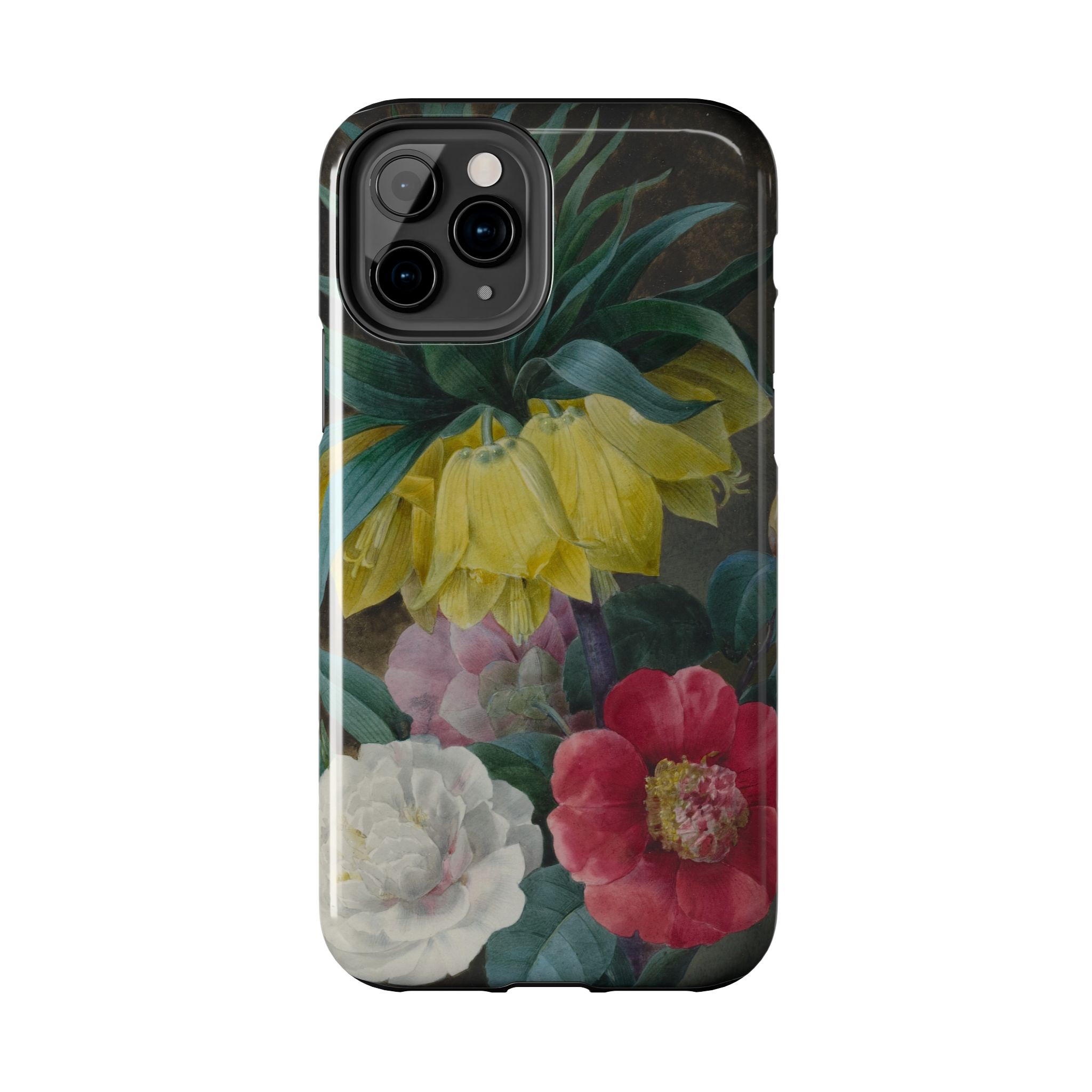 Moody Peonies Phone Case - Image 6