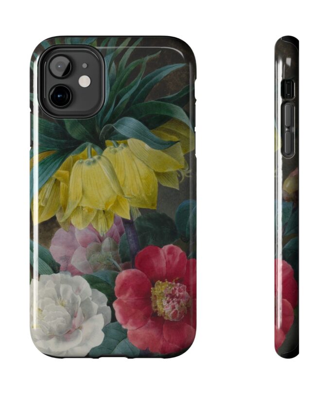Moody Peonies Phone Case