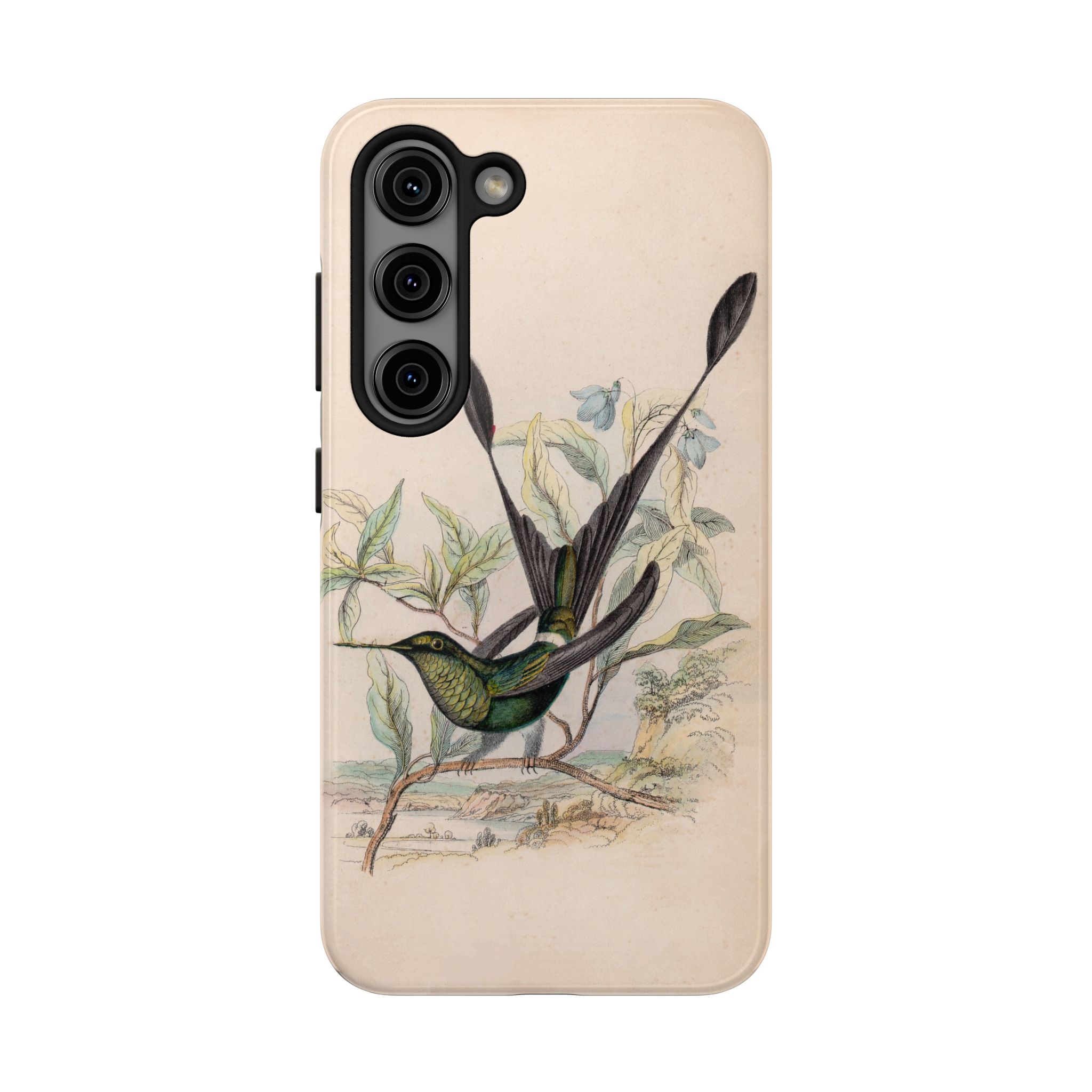 Racket Tailed Hummingbird Phone Case - Image 85