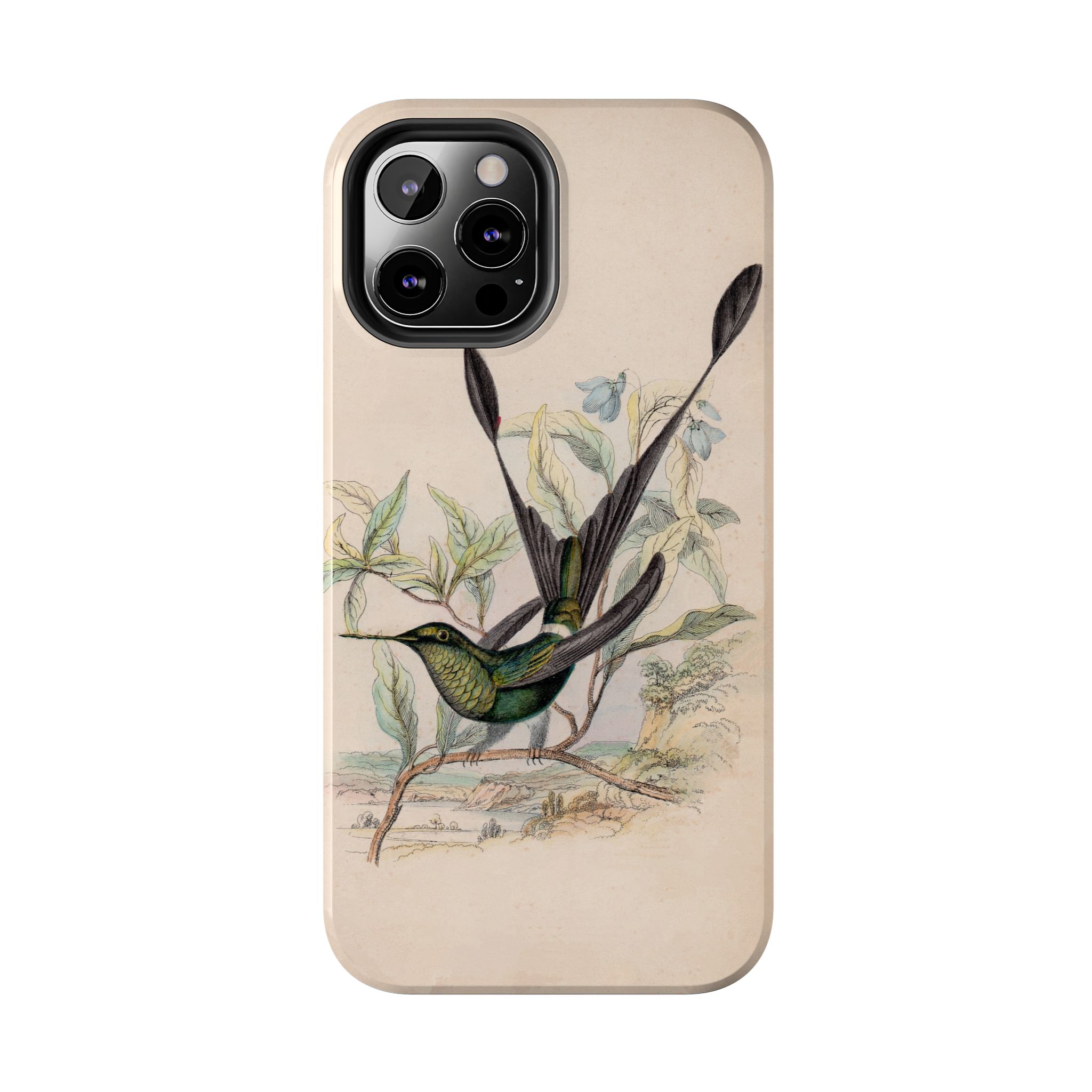 Racket Tailed Hummingbird Phone Case - Image 26