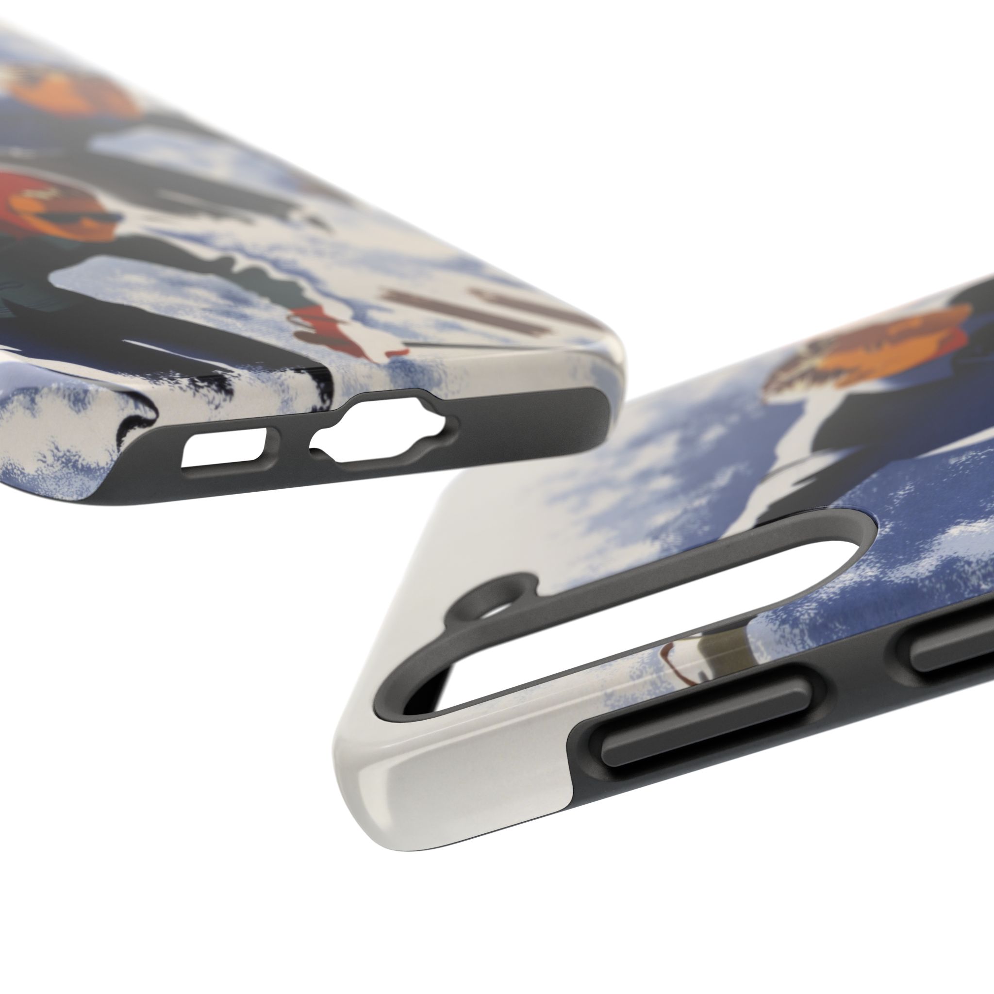 1940s Skiers Phone Case - Image 87