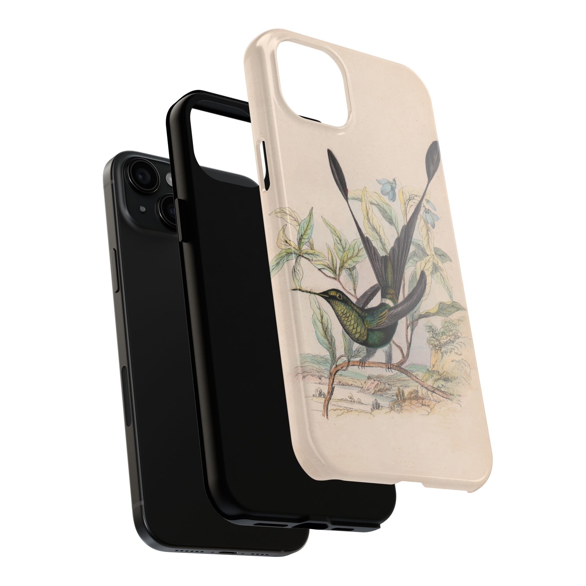 Racket Tailed Hummingbird Phone Case - Image 64
