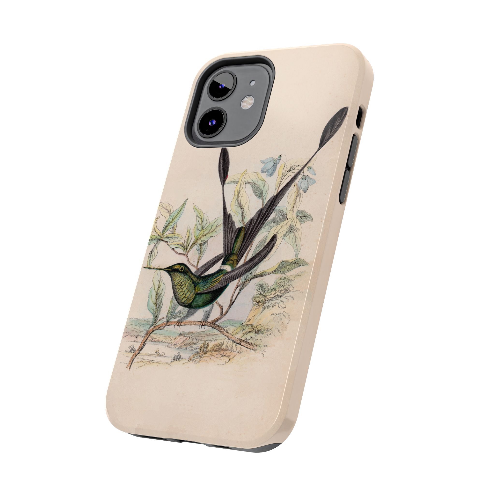 Racket Tailed Hummingbird Phone Case - Image 15