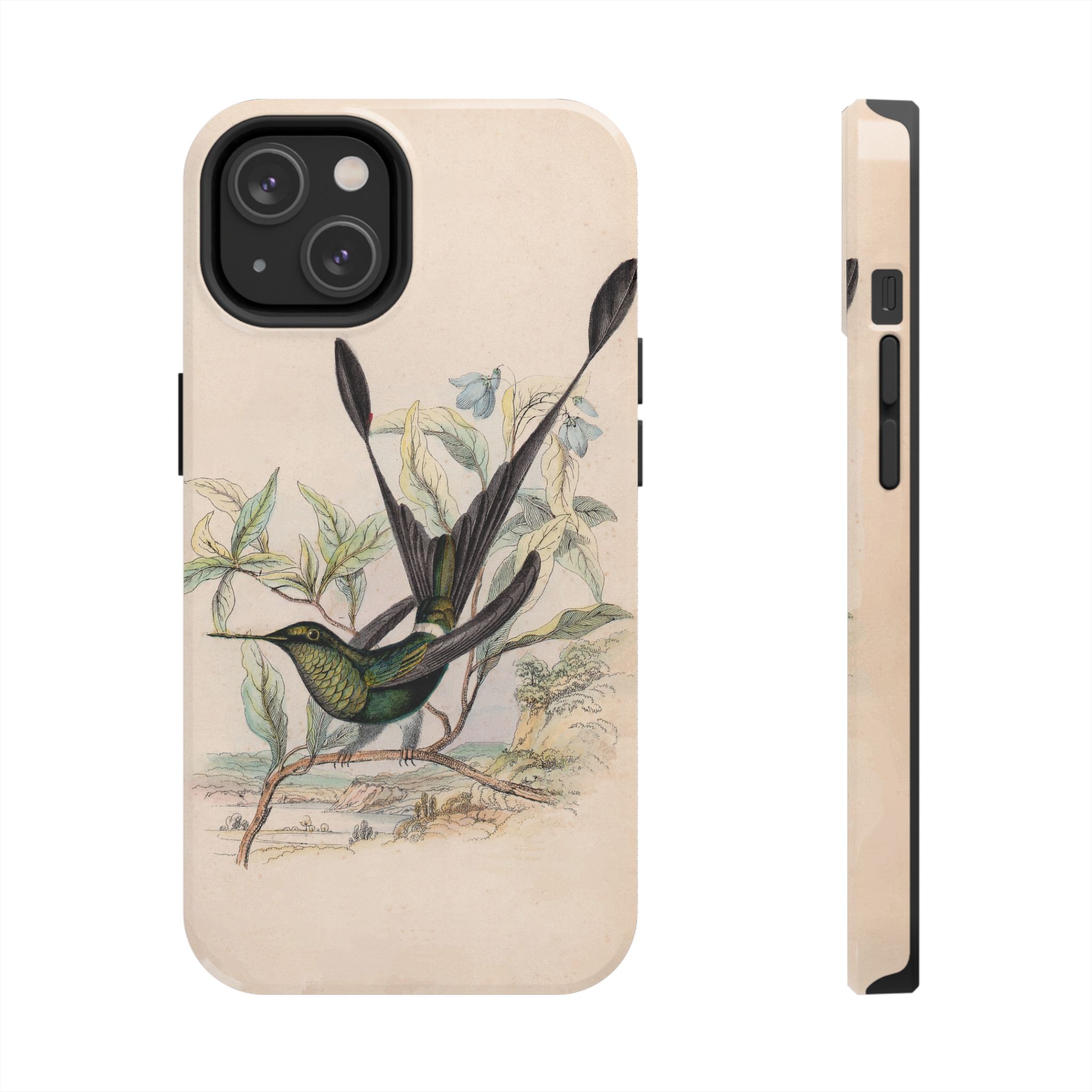 Racket Tailed Hummingbird Phone Case - Image 45